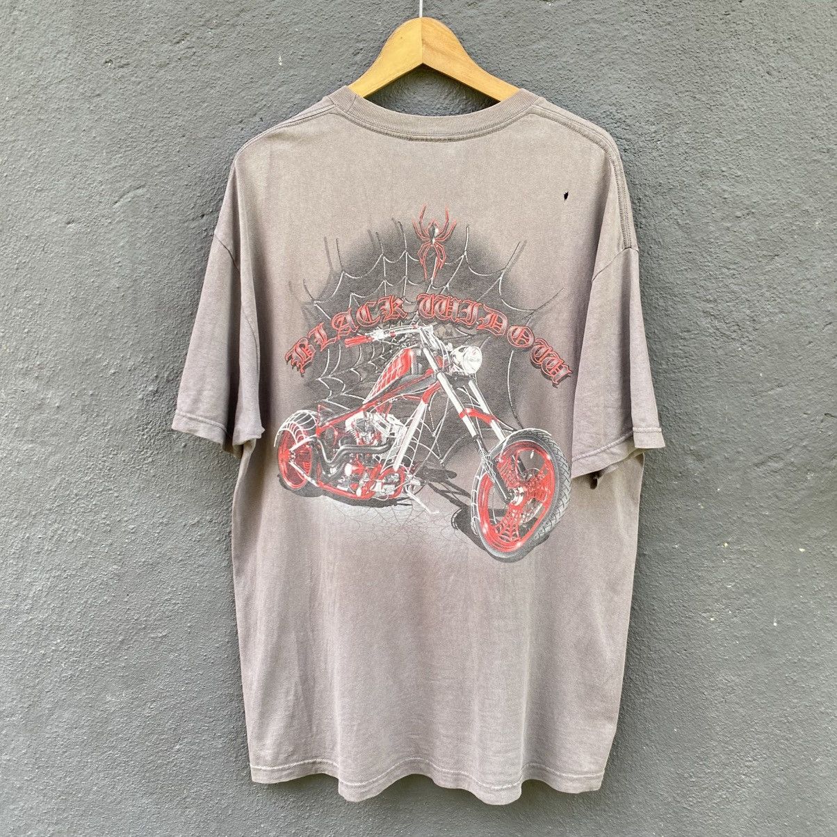 Thrashed Faded Vintage American Chopper Tee