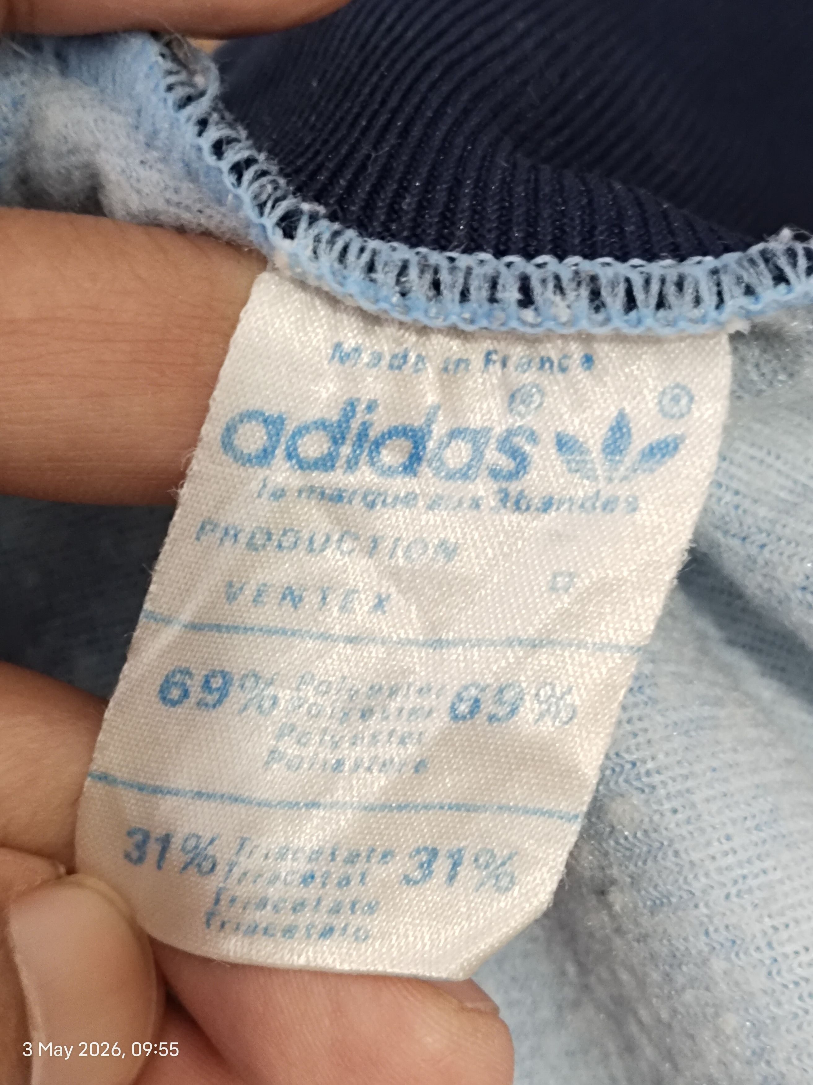 Adidas Rare 70s Adidas Ventex Tracktop - Italian Football Blokecore Size US L / EU 52-54 / 3 - 8 Thumbnail