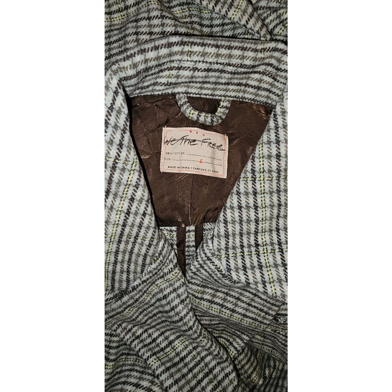 Free People New Free People WE THE FREE Liberty Duster $298 LARGE Blue Size L / US 10 / IT 46 - 7 Thumbnail