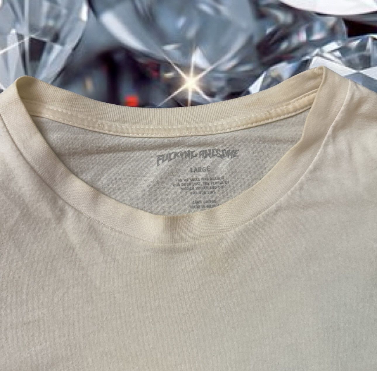 Fucking Awesome Fucking Awesome blue logo tee Size US L / EU 52-54 / 3 - 3 Thumbnail