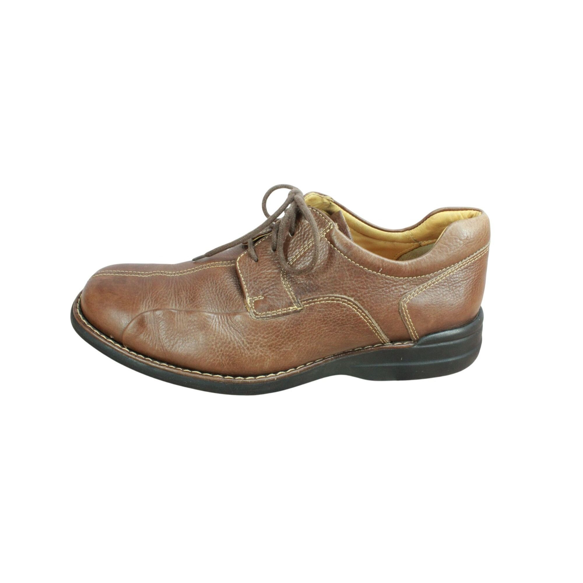 Johnston & Murphy Johnston Murphy Brown Leather Oxford Shoes Men's Size 9 M Size US 9 / EU 42 - 1 Thumbnail