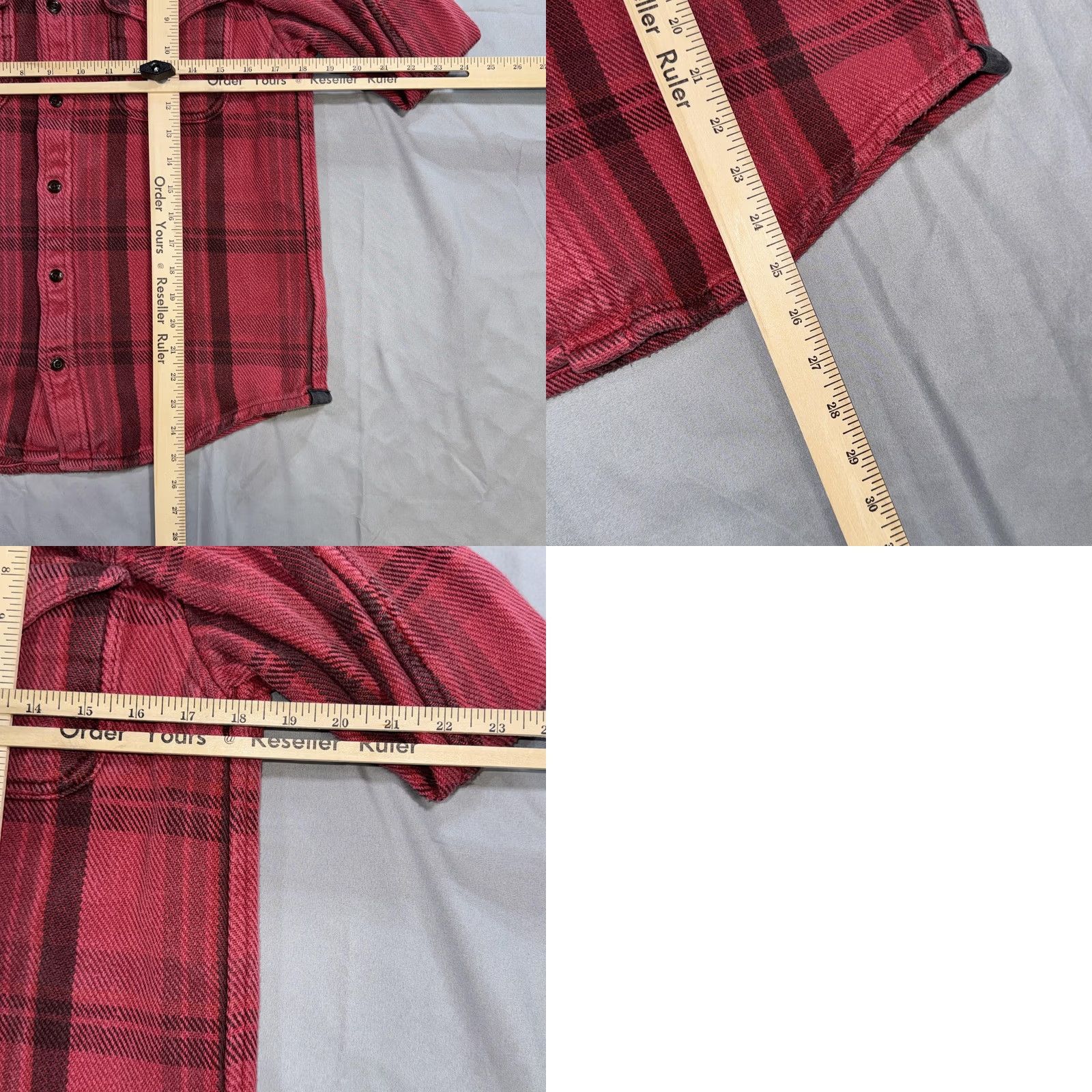 Outerknown Outerknown Shirt Mens M Red Plaid Organic Cotton Flannel Button Up Casual Size US M / EU 48-50 / 2 - 8 Thumbnail