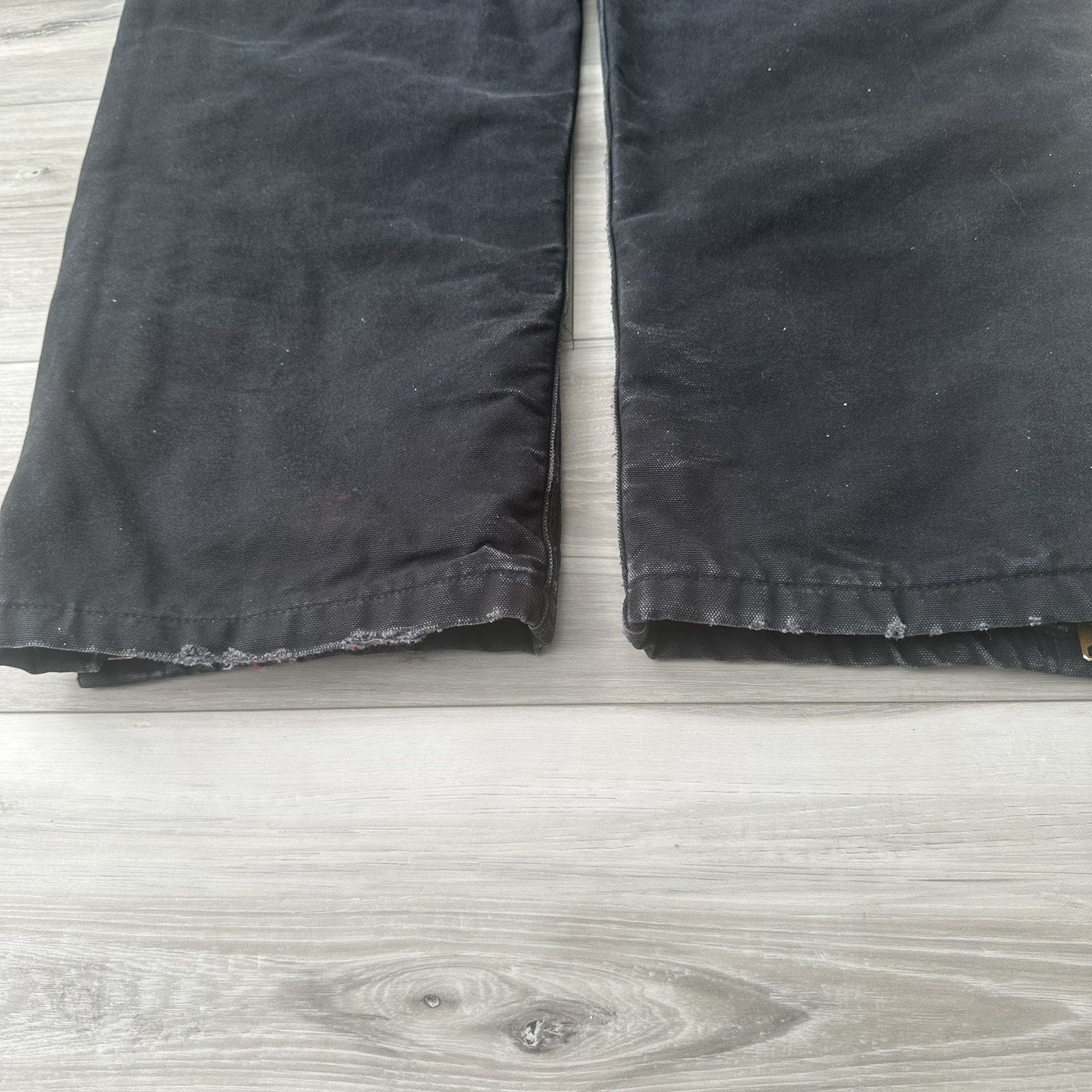Carhartt VTG Carhartt Insulated Double Knee Overalls Mens 32x32 Black Size US L / EU 52-54 / 3 - 7 Thumbnail