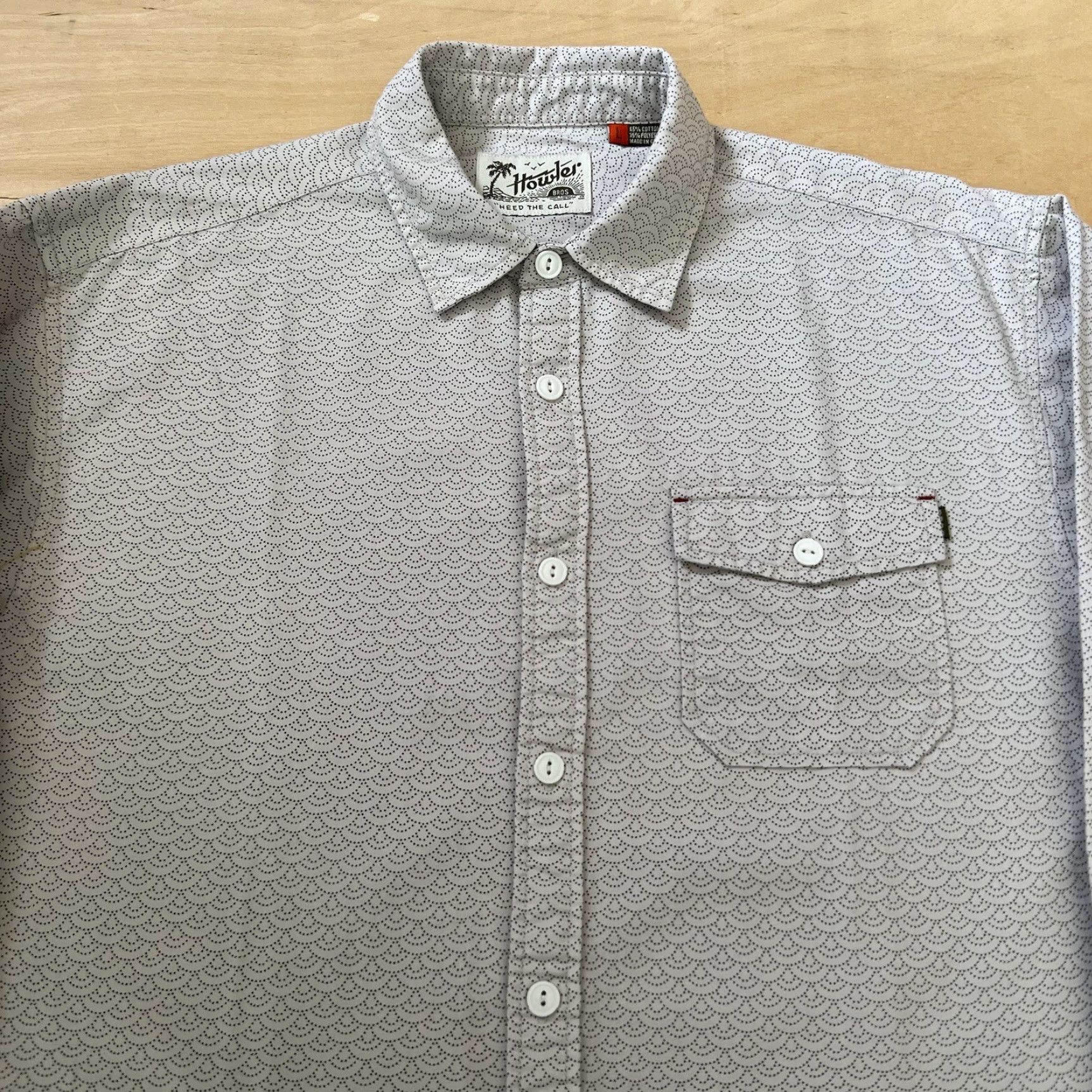 Howler Brothers Howler Brothers Shirt L White Multicolor Hiking Workwear Button Up California Men Size US L / EU 52-54 / 3 - 3 Thumbnail