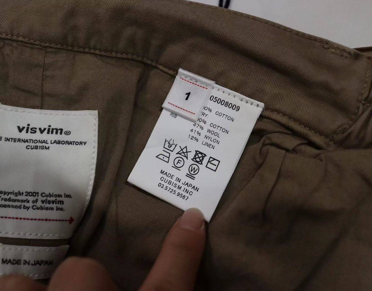 Visvim Visvim 24ss Carrol Chino Pants Dmgd Carroll Size US 32 / EU 48 - 10 Thumbnail