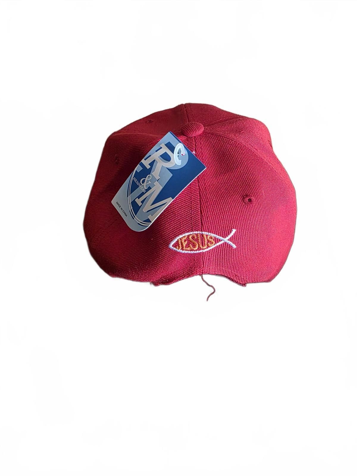 Other P.U.S.H. Pray Until Something Happens Hat Red Baseball Cap Size ONE SIZE - 8 Thumbnail