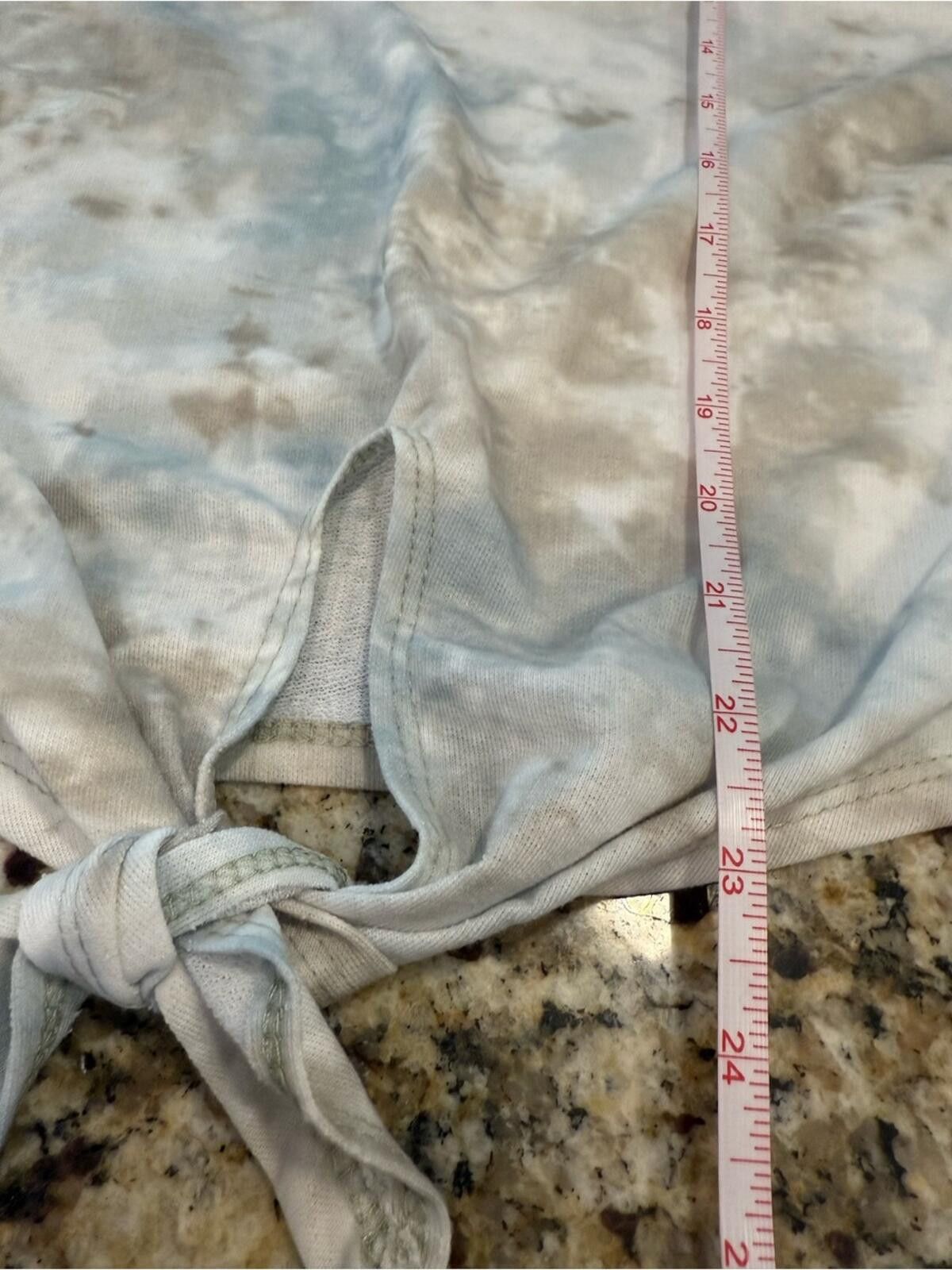 Other Bobbie Brooks tie dye lightweight sweatshirt bow waist SZ M Size M / US 6-8 / IT 42-44 - 10 Thumbnail