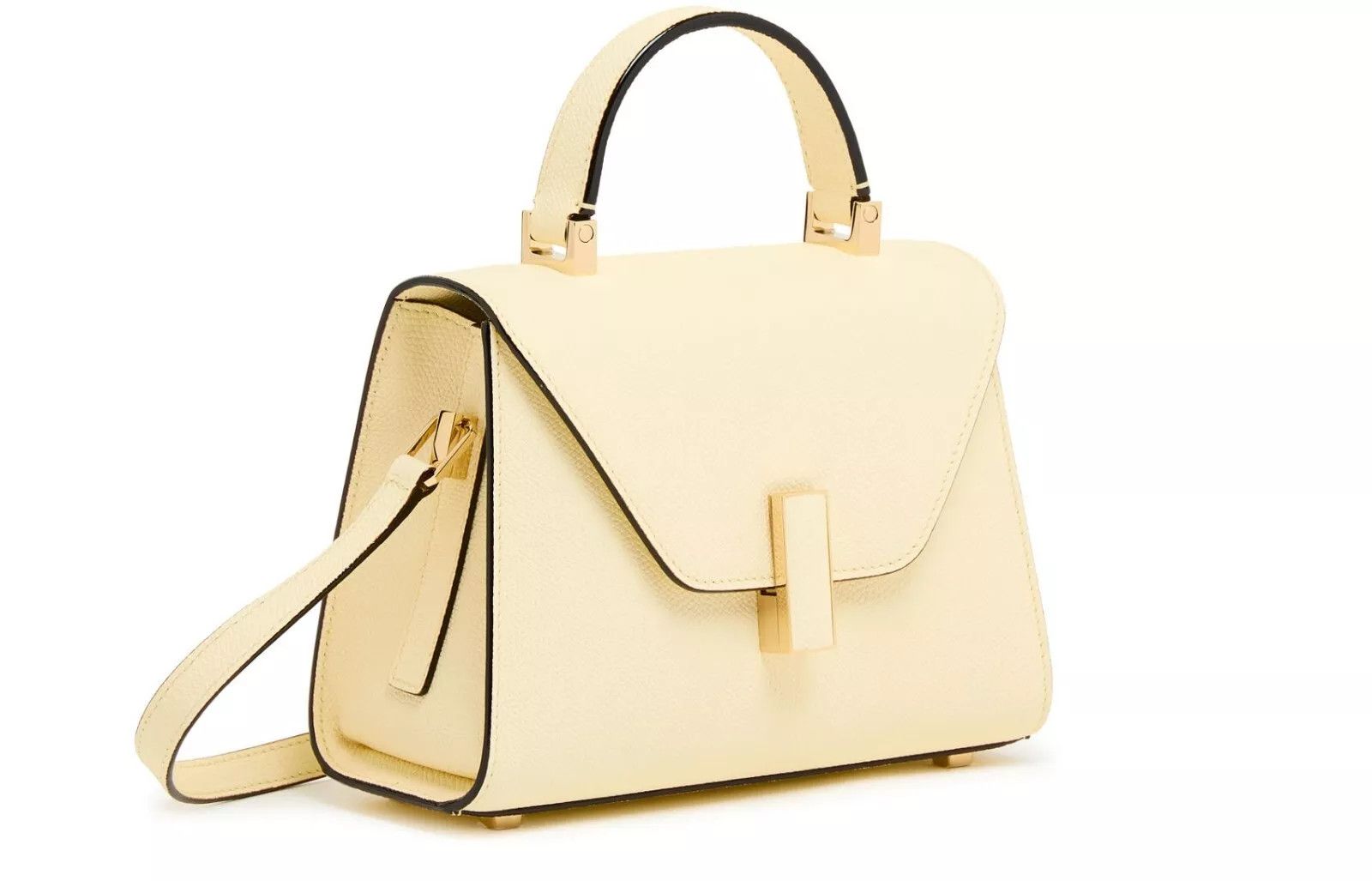 Valextra VALEXTRA Iside Micro Pergamena White Crossbody Bag Size ONE SIZE - 2 Thumbnail