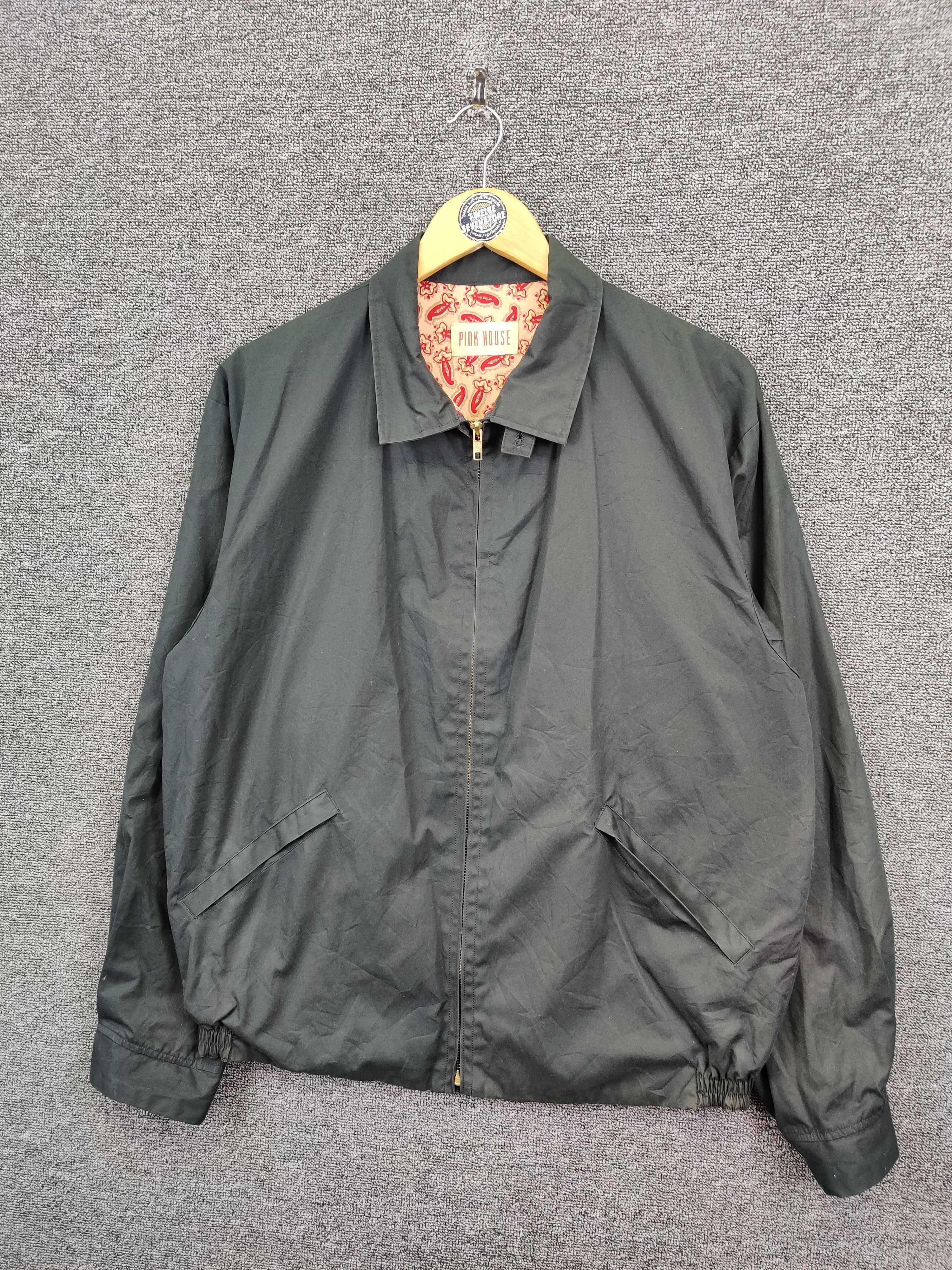 Pink House Vintage Pink House Zipper Jacket Nice Design Size US L / EU 52-54 / 3 - 2 Thumbnail