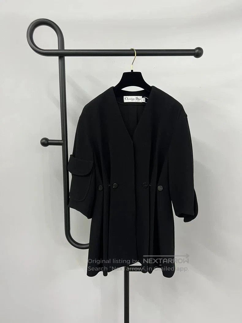 Dior Black Wool Mid.