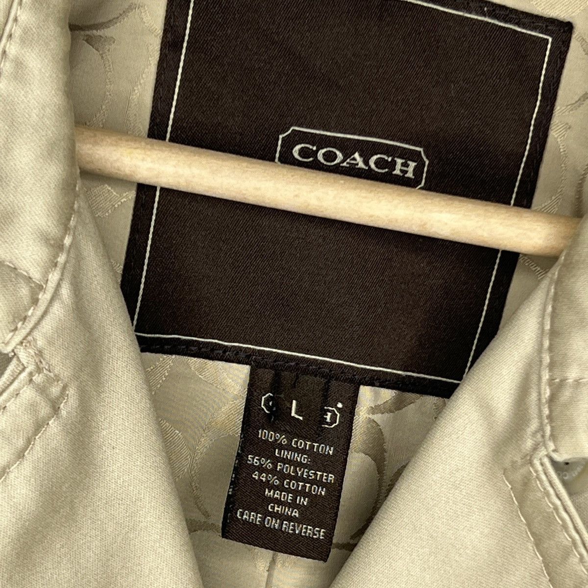 Coach × Designer Coach Trench Coat Double Breasted Belted Beige Luxury Rare Size M / US 6-8 / IT 42-44 - 7 Thumbnail