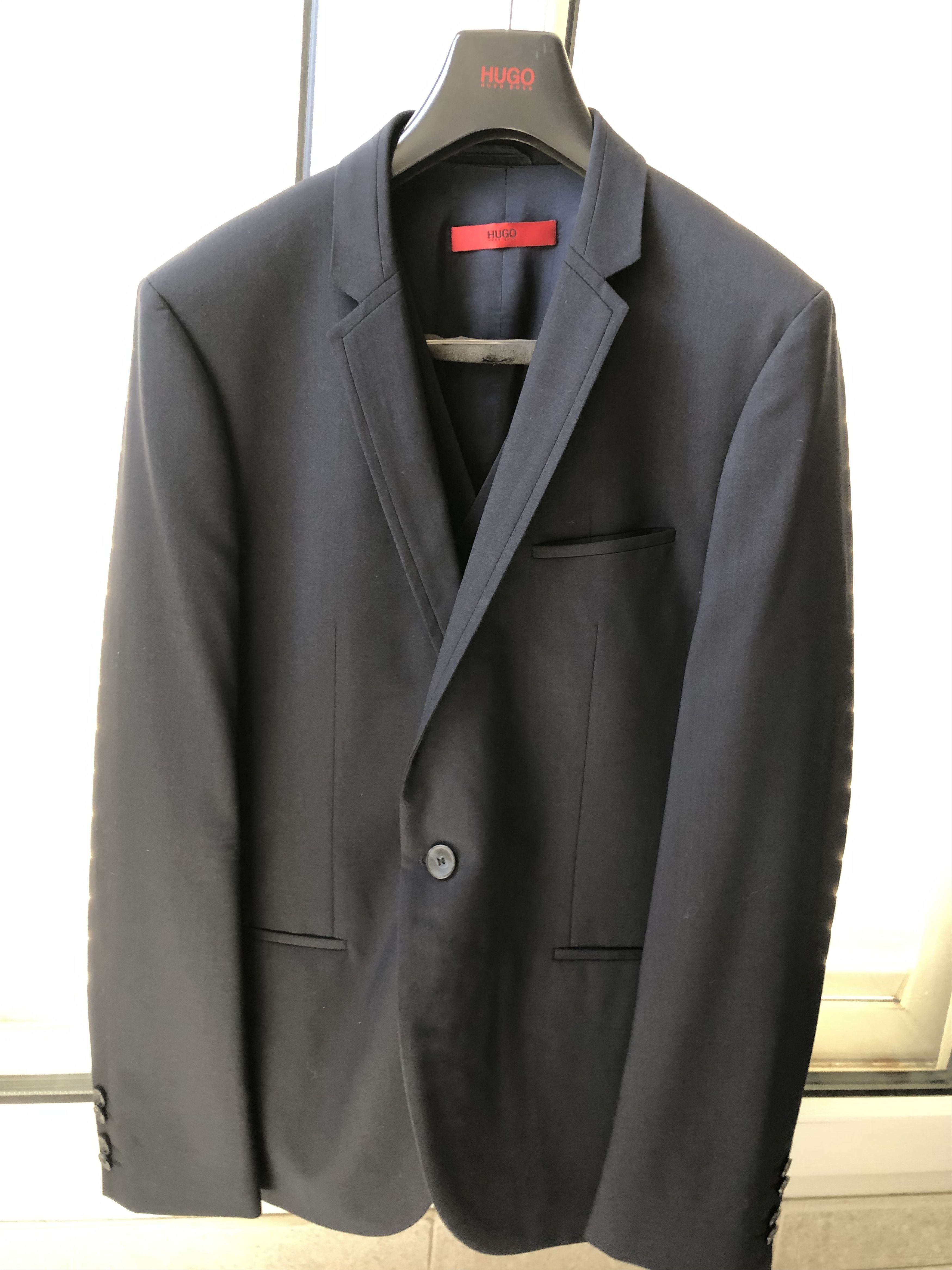 Hugo Boss HUGO by Hugo Boss 3-Piece Suit – Dark Navy – Size 50 (slim) Size 50S - 10 Thumbnail