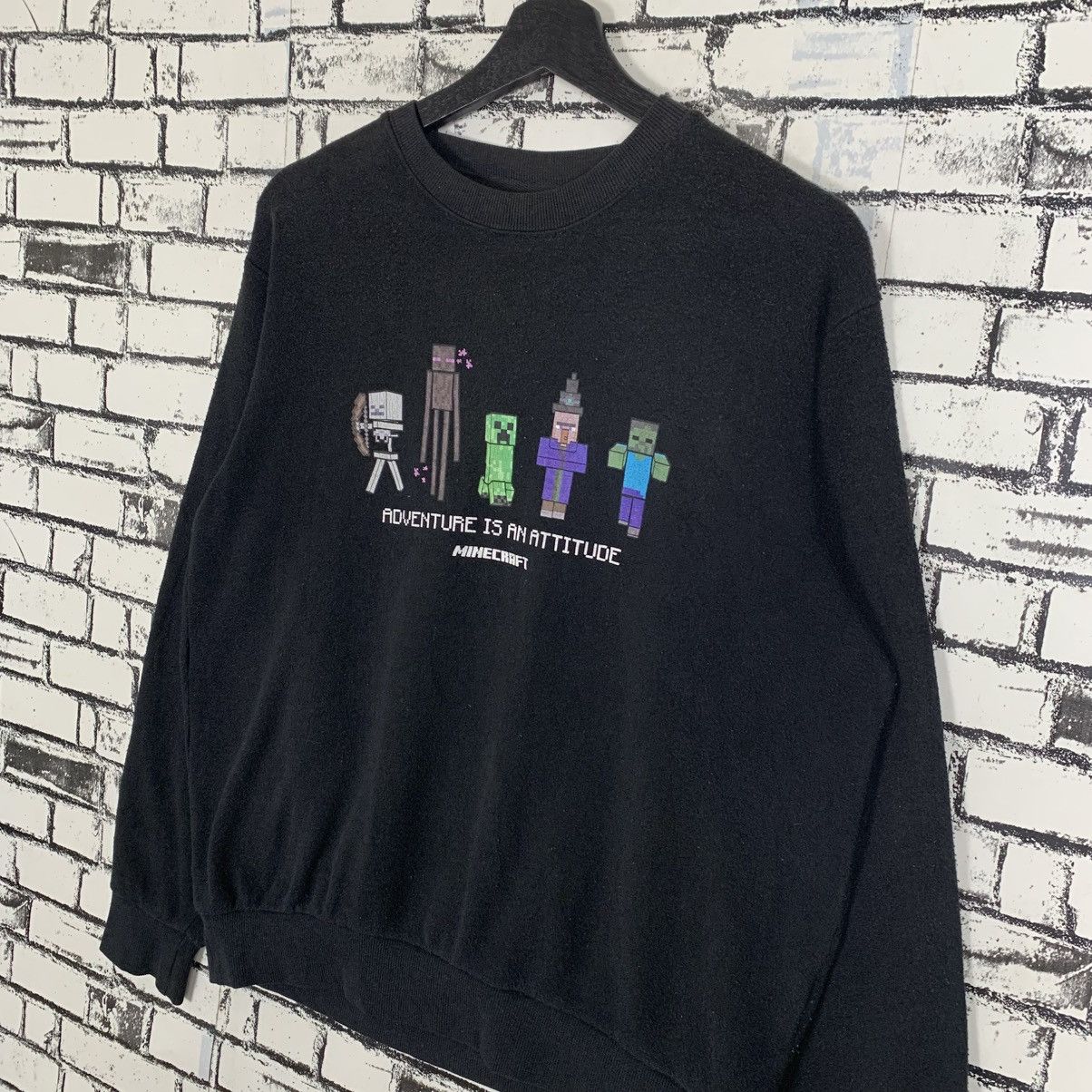Designer × Vintage Vintage Minecraft Sweatshirt Size US M / EU 48-50 / 2 - 2 Thumbnail