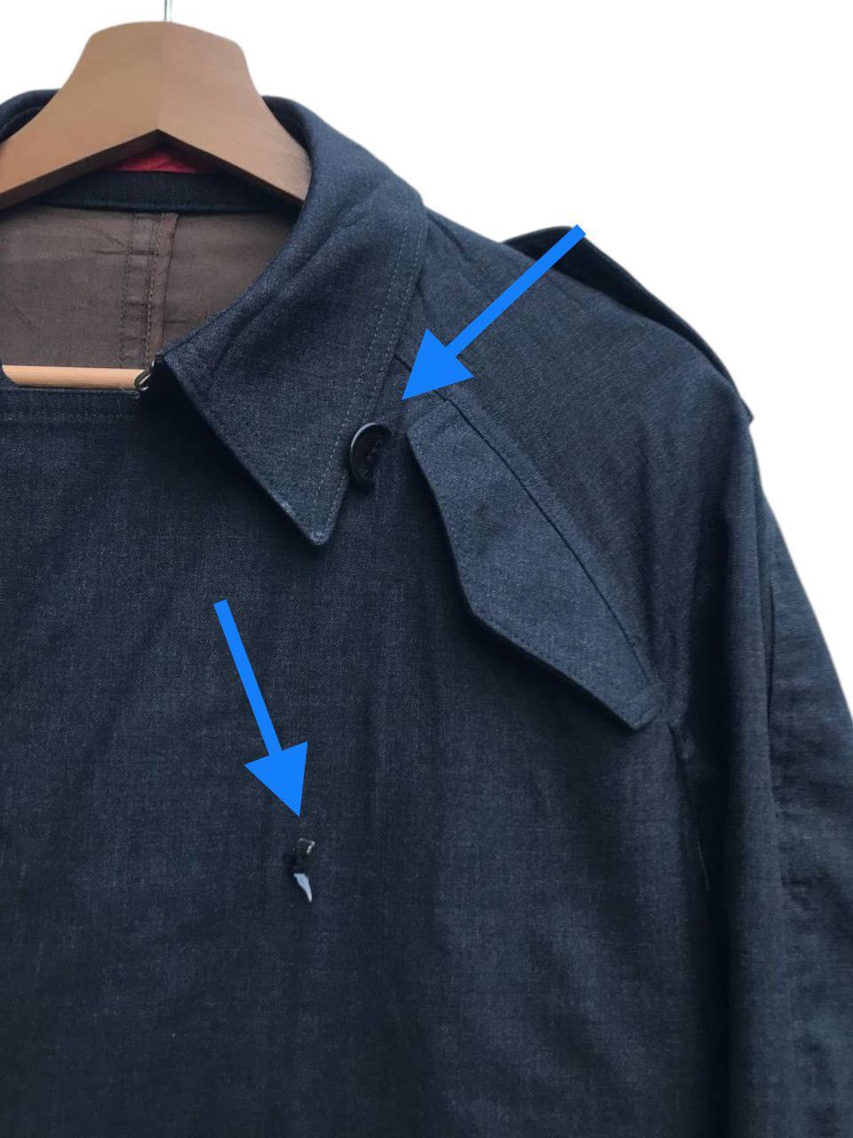 Paul Smith × Vintage Vintage Paul Smith Bal Collar Coat Size US L / EU 52-54 / 3 - 7 Thumbnail