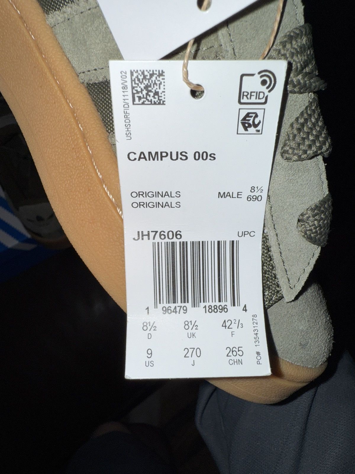 Adidas Adidas Campus 00s Cordura Olive Strata NEW w/BOX size 9 mens Size US 9 / EU 42 - 22 Thumbnail