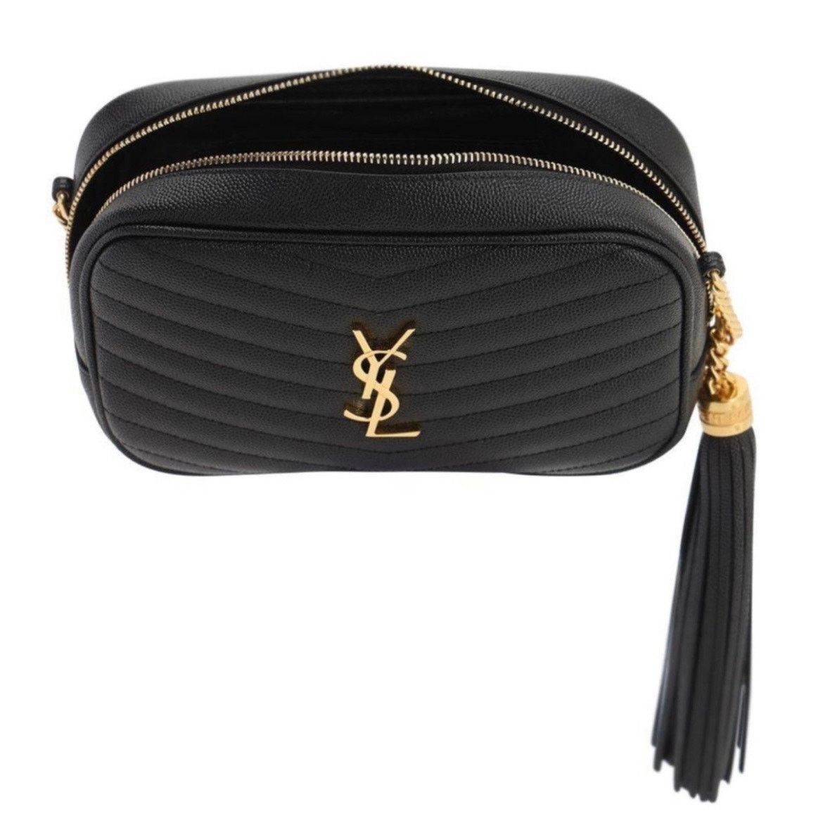 Saint Laurent Paris Saint Laurent Lou Camera Mini Quilted Bag Size ONE SIZE - 6 Thumbnail
