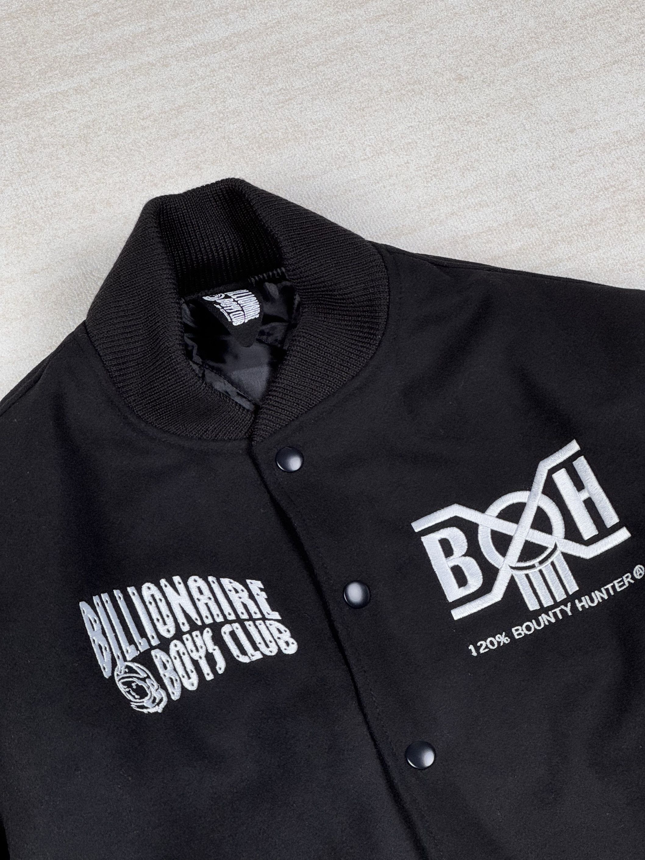 Billionaire Boys Club UNWORN* BBC MELTON VARSITY JACKET BLACK Size US S / EU 44-46 / 1 - 5 Thumbnail