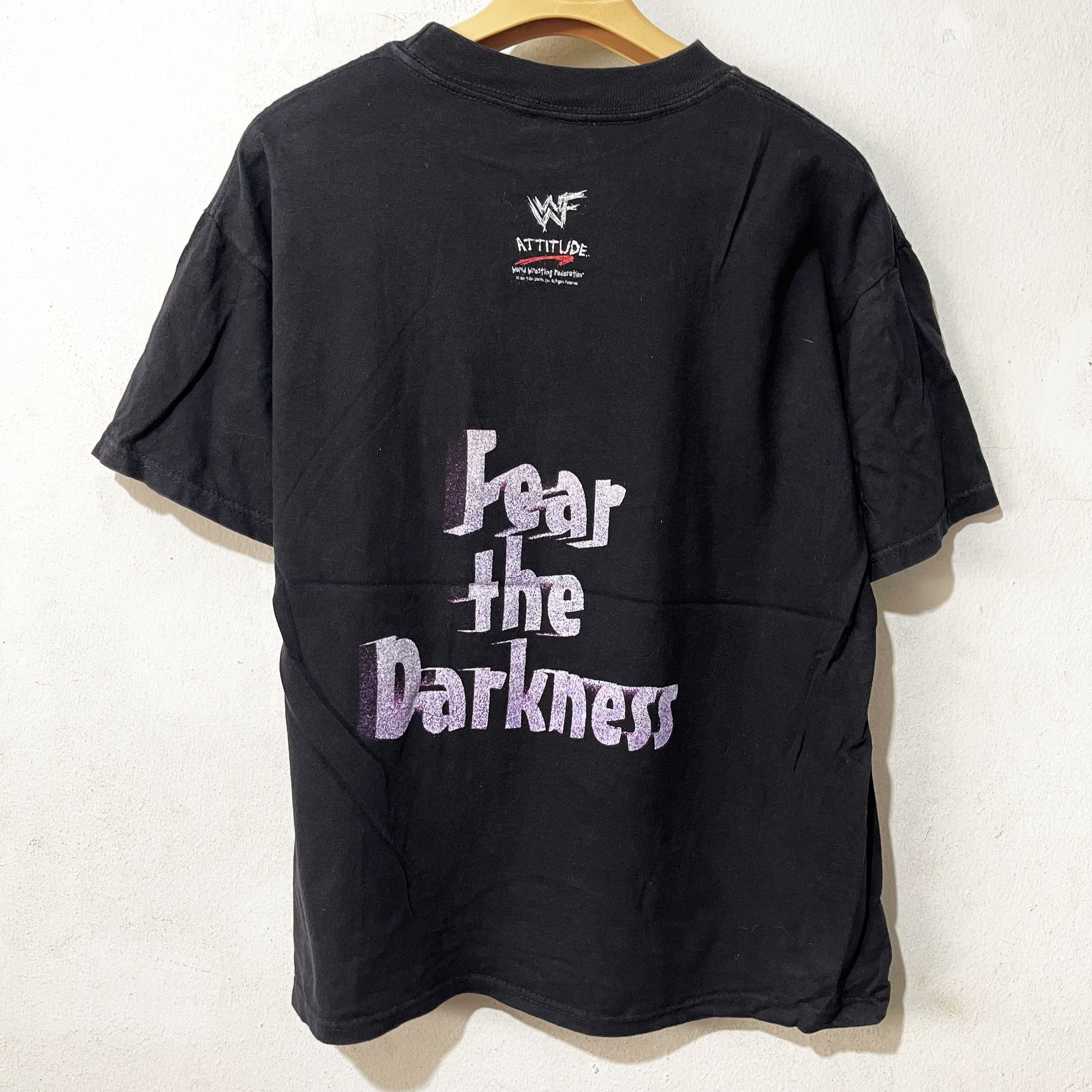 Vintage × WWE × WWF Vintage 90s WWF Undertaker Shirt Size US XXS / EU 40 - 3 Thumbnail