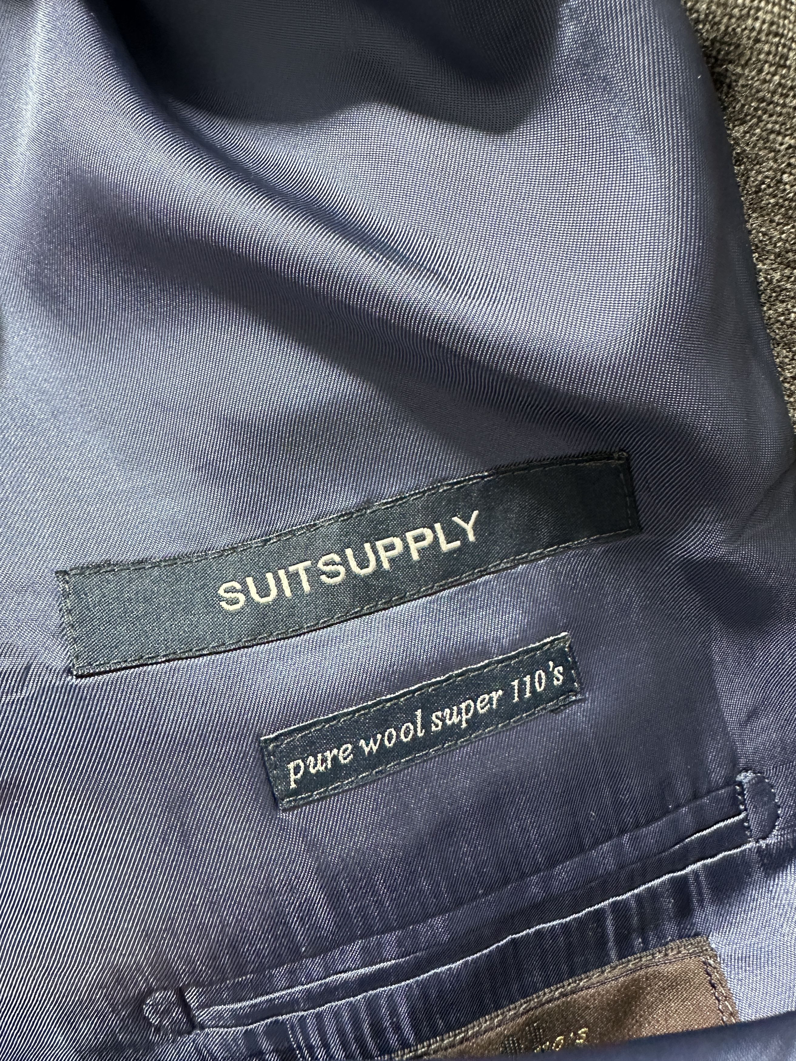 Suitsupply SuitSupply Vitale Barberis Super 110s Blazer Jacket 50 7 R Size 50R - 3 Thumbnail