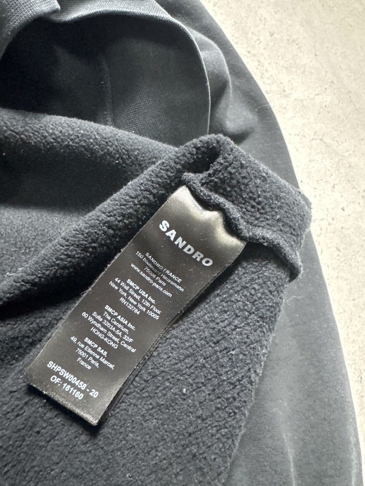 Sandro Sandro Paris Black Hoodie Size US S / EU 44-46 / 1 - 6 Thumbnail