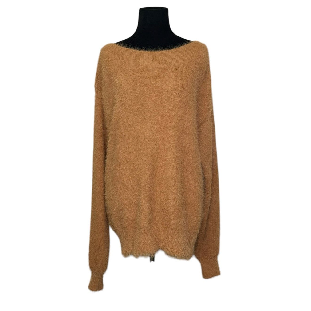 Other Callahan brown camel long sleeves fuzzy sweater size M Size M / US 6-8 / IT 42-44 - 1 Thumbnail