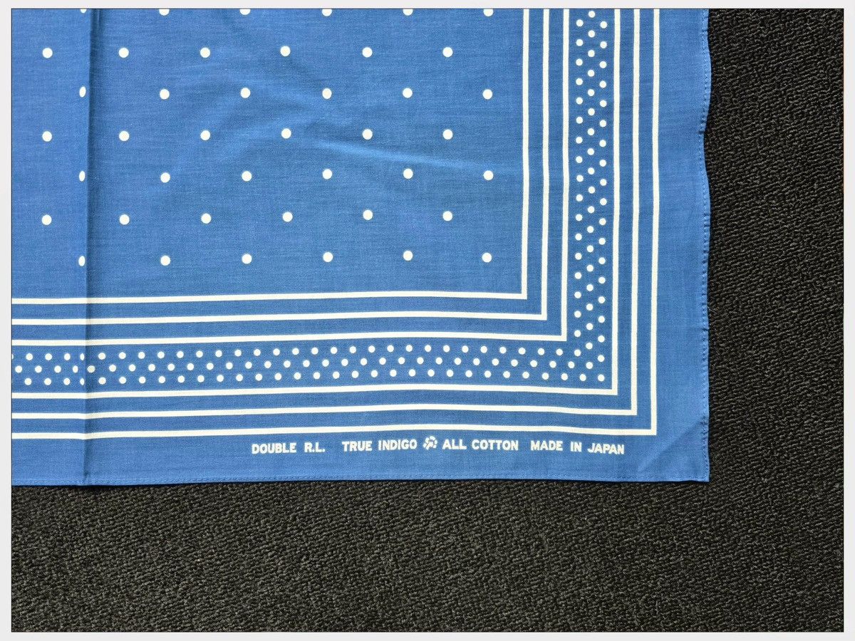 RRL Ralph Lauren RRL Bandana COTTON Scarf handkerchief Size ONE SIZE - 11 Thumbnail