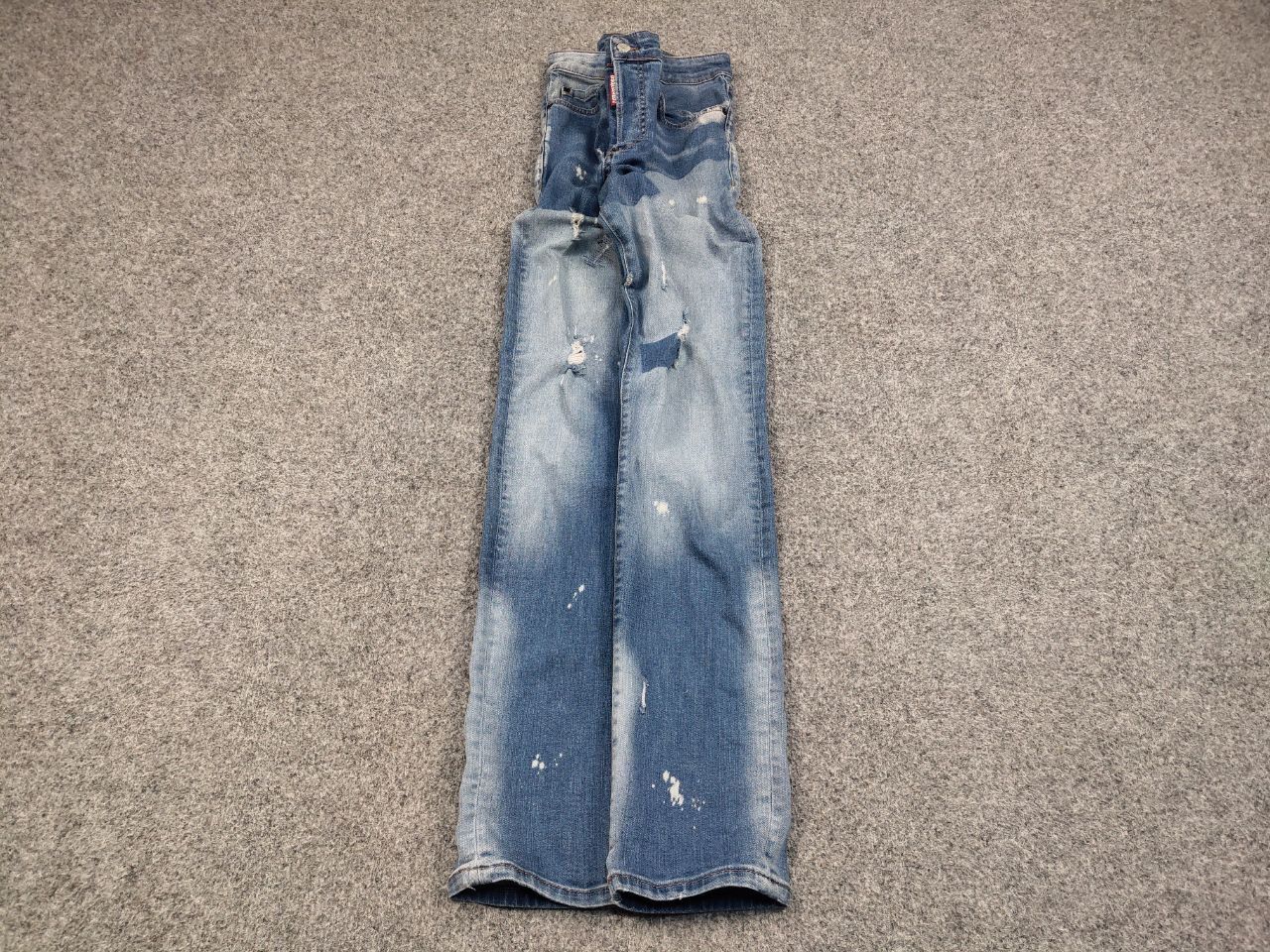 Dsquared2 Vintage 90s Dsquared2 authentic Distressed Paint Denim Jeans Size US 32 / EU 48 - 3 Thumbnail