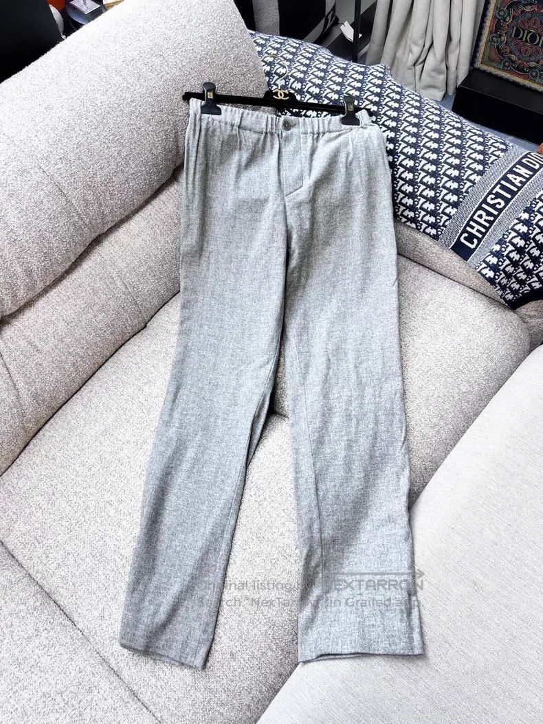 Loro Piana Loro Piana Light Gray Cashmere Trousers Size 25" / US 0 / IT 36 - 4 Thumbnail