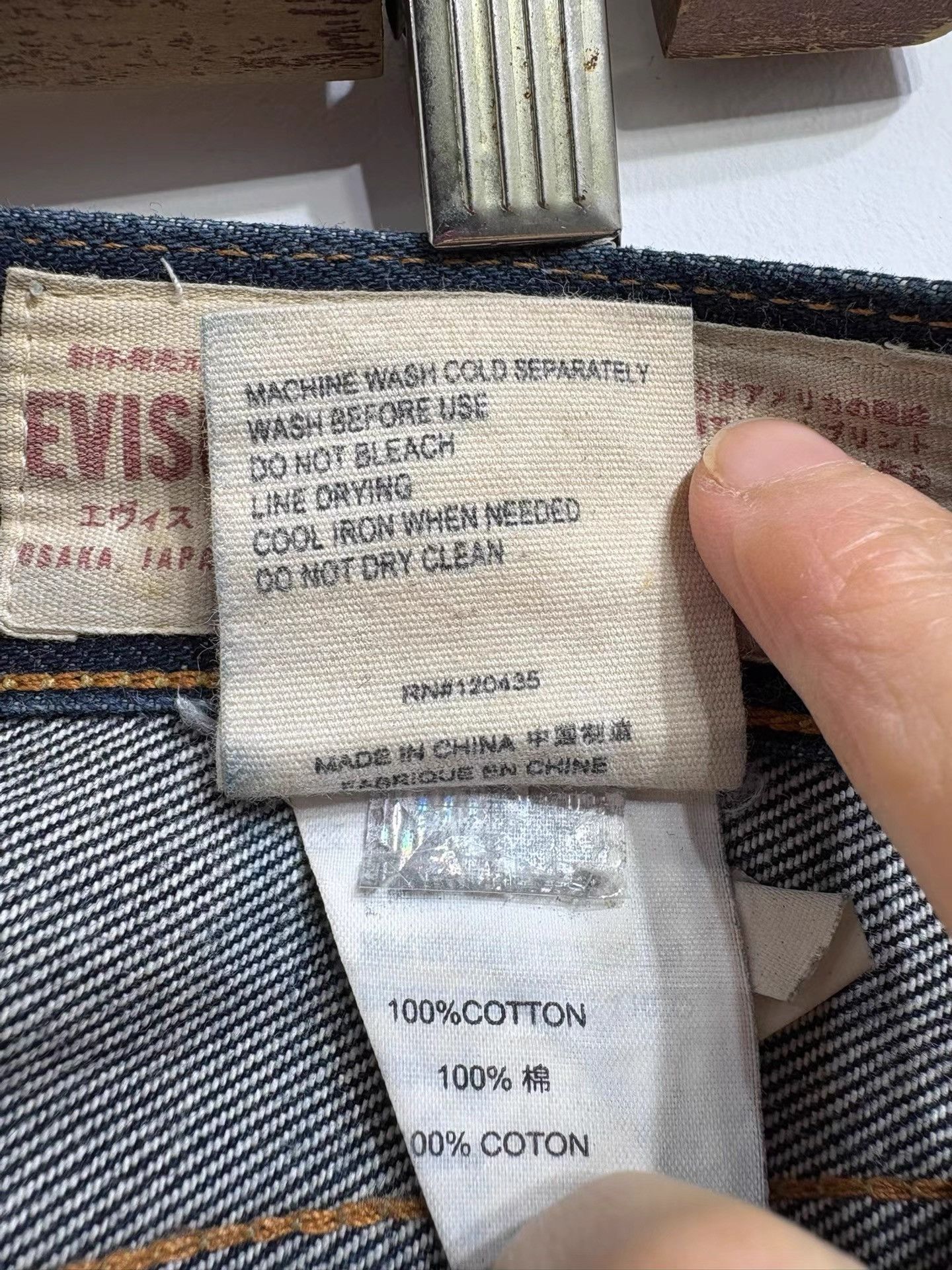 Evisu EVISU Big M NO.3 Embroidered Jeans K29 Size US 32 / EU 48 - 8 Thumbnail