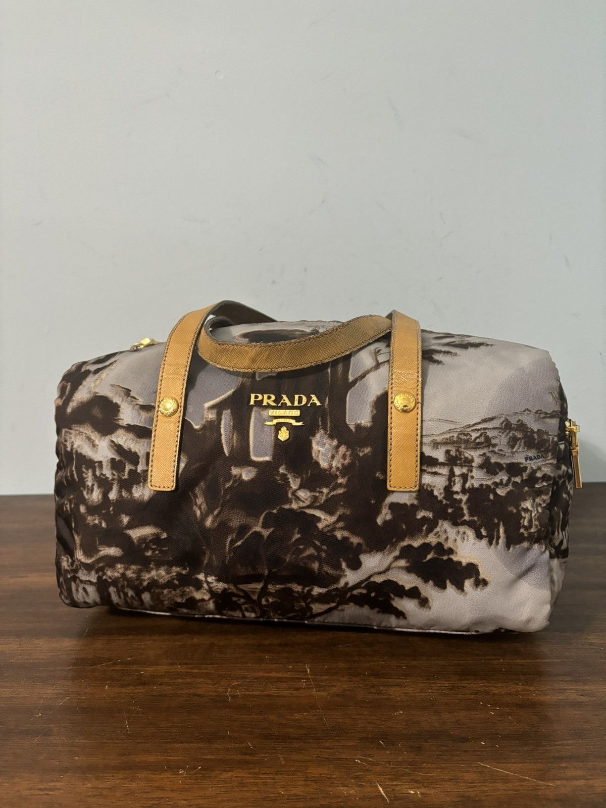 Prada Prada Nylon Landscape Tote Bag Size ONE SIZE - 1 Thumbnail