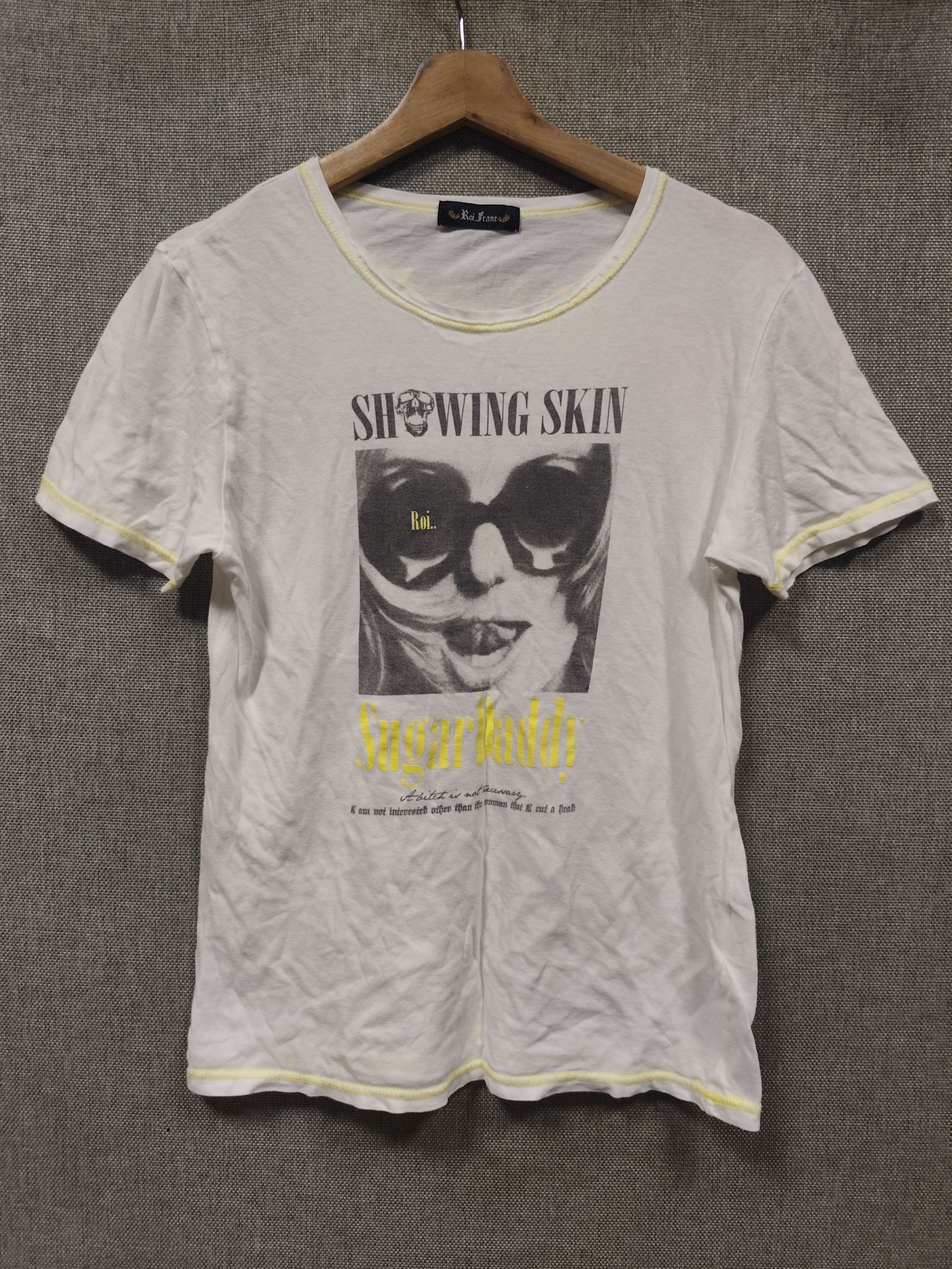 Japanese Brand T shirt roi frane showing skin sugar daddy made in japan Size XS / US 0-2 / IT 36-38 - 1 Thumbnail