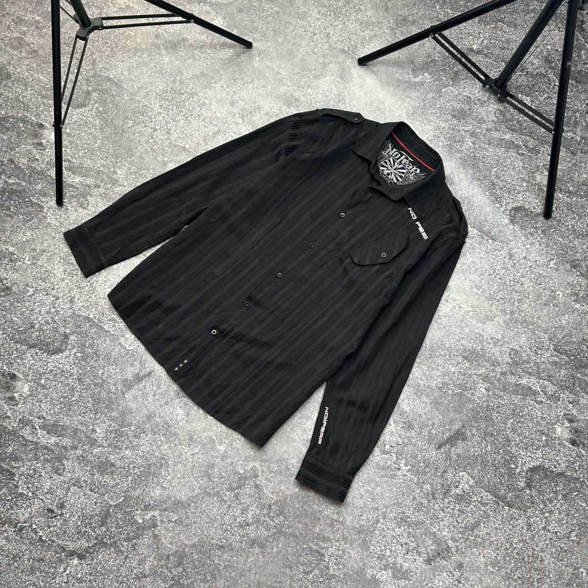 No Fear Vintage No Fear small logo avantgarde y2k button shirt Size US L / EU 52-54 / 3 - 1 Thumbnail