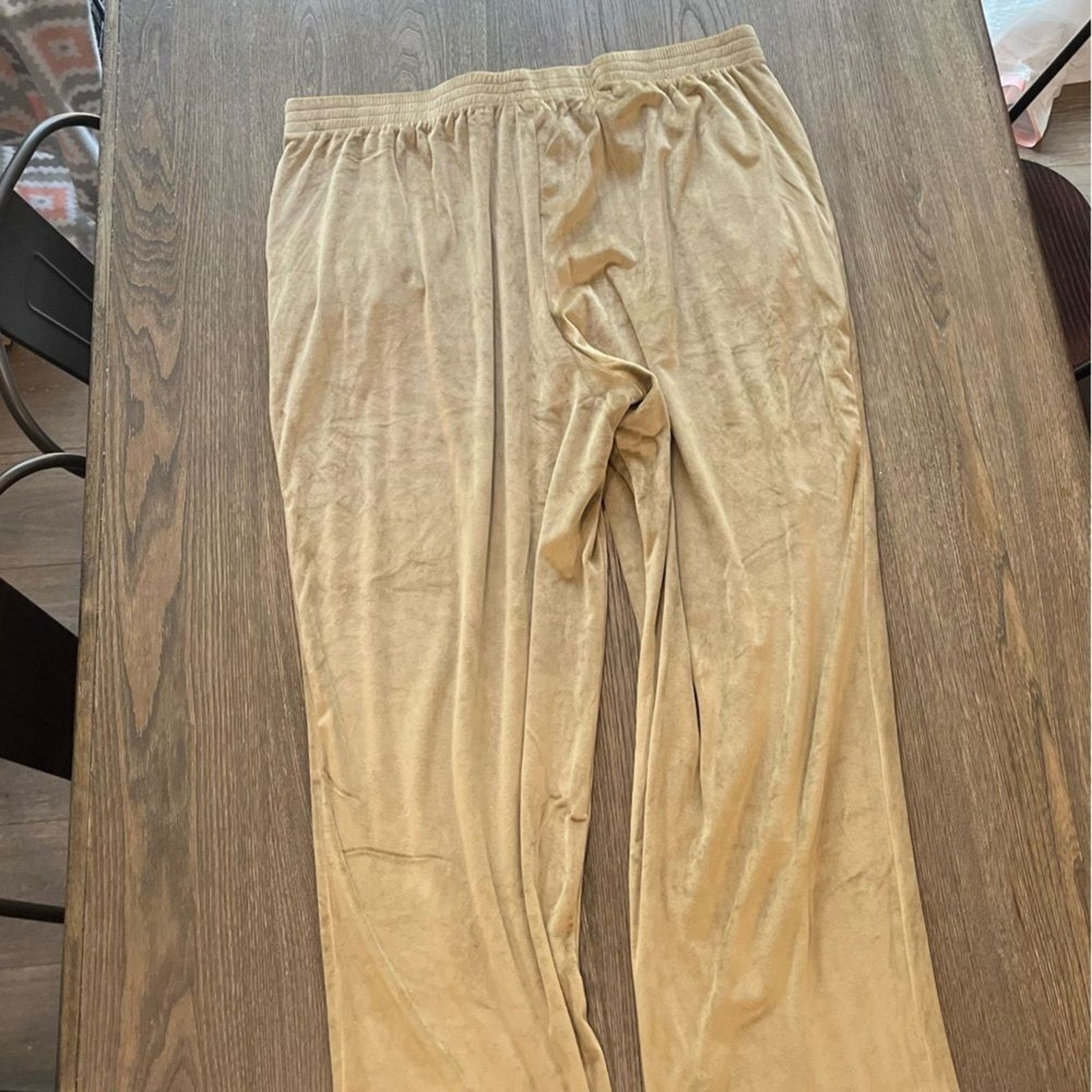 SKIMS NWT Skims Velour Track Pants Gold Size 4X Size 42" / US 20 - 7 Thumbnail
