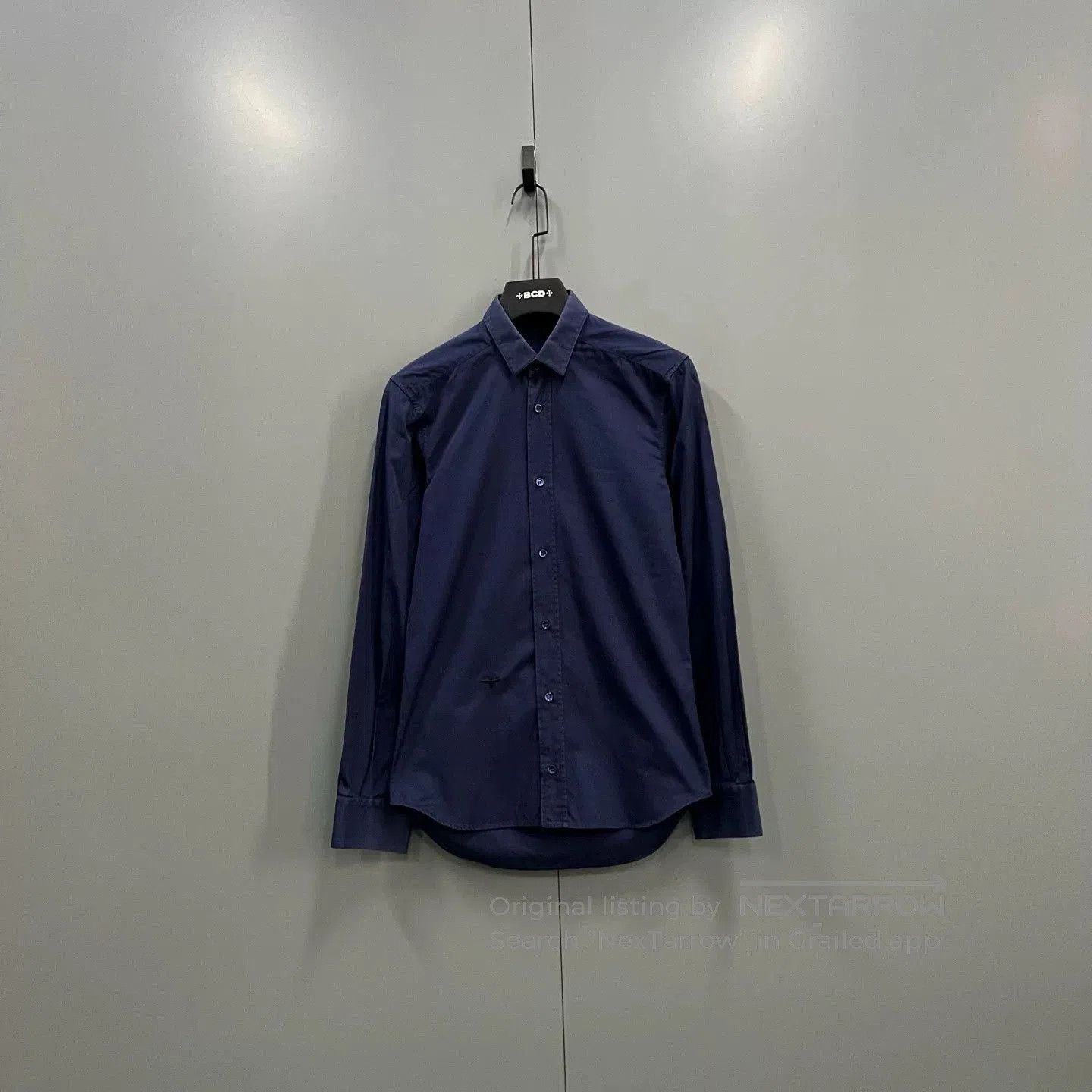 Dior Dior Deep Blue Long Sleeve Shirt. Size US M / EU 48-50 / 2 - 1 Thumbnail