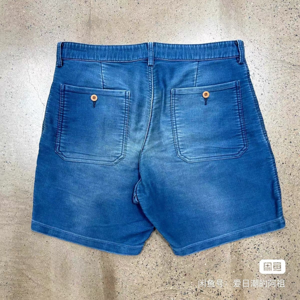 Visvim Visvim Pastoral Short（Dmgd Moleskin），size2 indigo Size US 34 / EU 50 - 2 Thumbnail