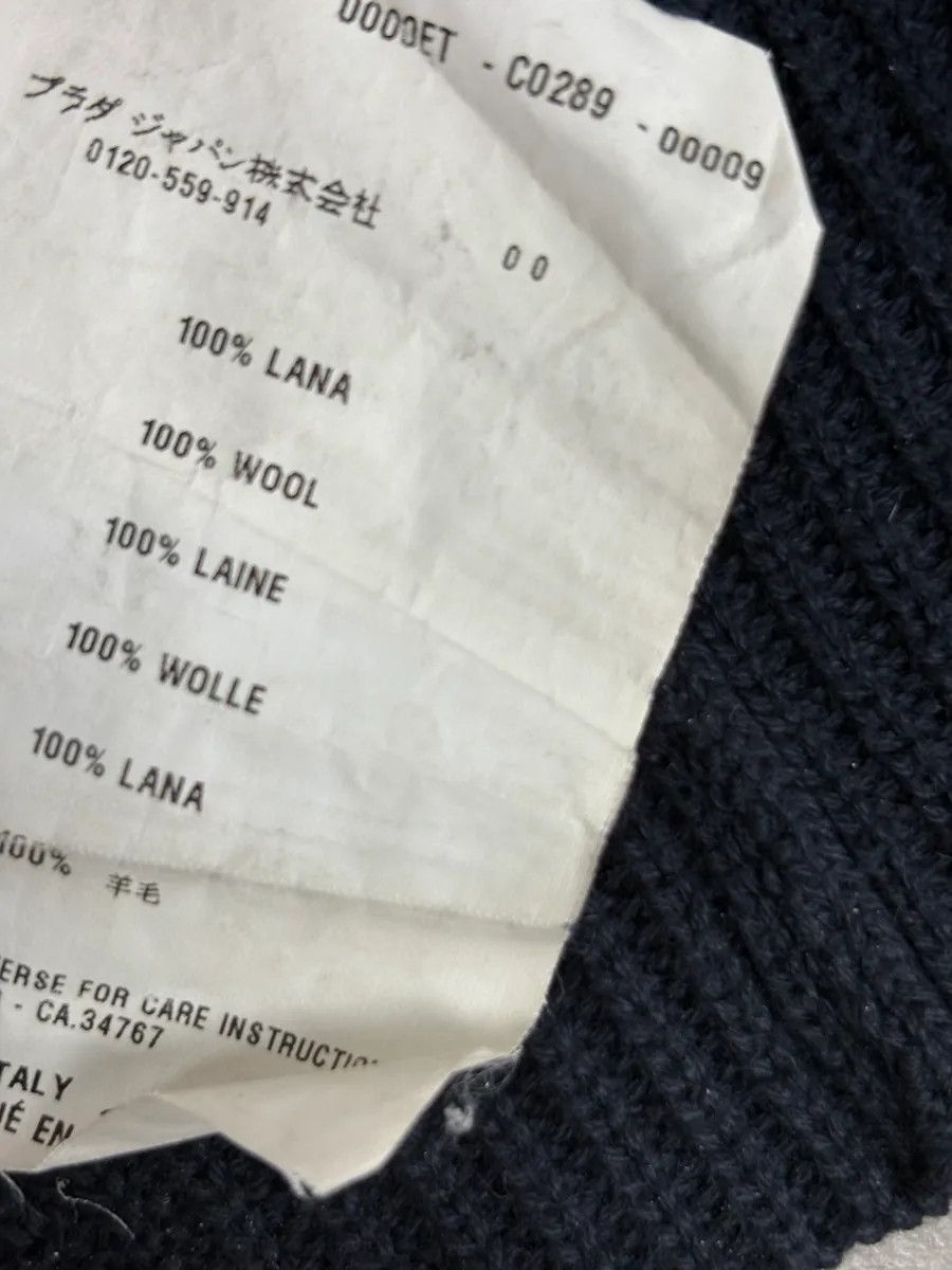 Prada AW2011 Prada Navy Wool Cardigan Sweater Size US S / EU 44-46 / 1 - 8 Thumbnail