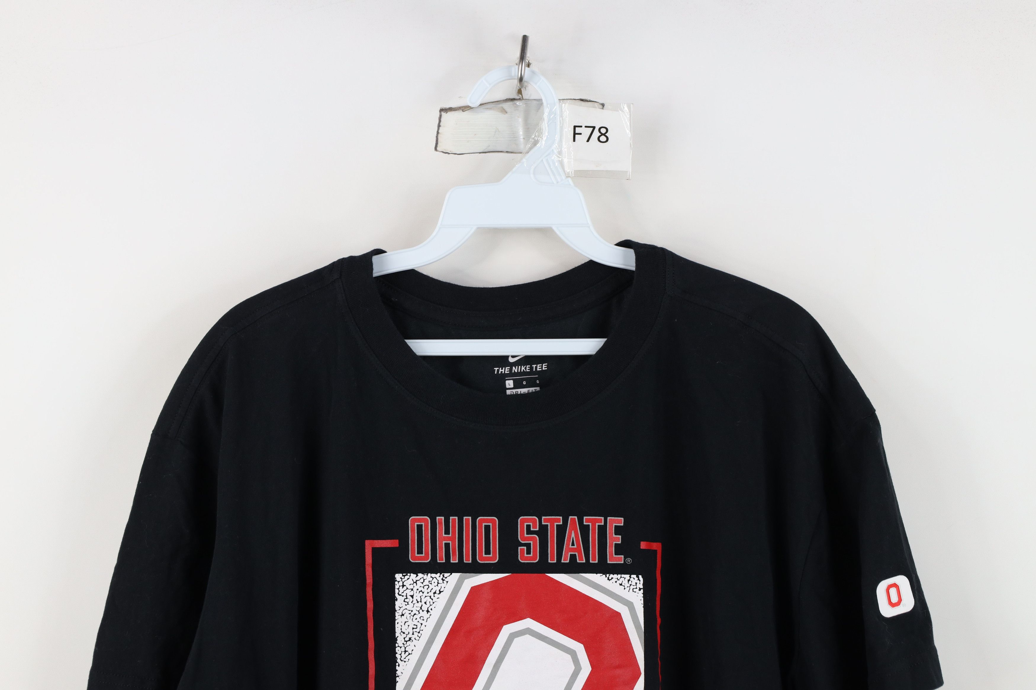 Nike Nike Scott Mini Swoosh Ohio State University Cropped T-Shirt Size L / US 10 / IT 46 - 2 Thumbnail