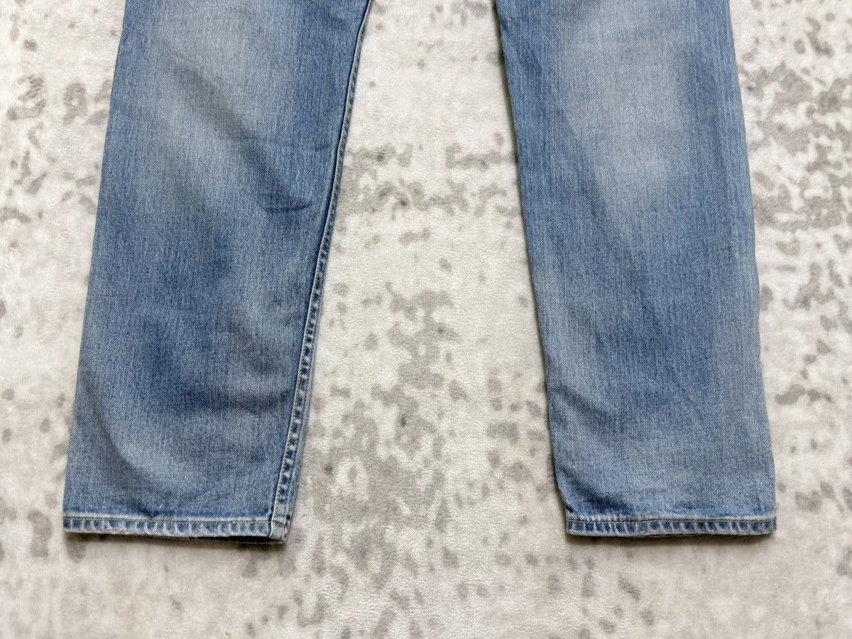 Japanese Brand Vintage Ships Selvedge Denim Light Wash Skinny Fit Size US 31 - 14 Thumbnail