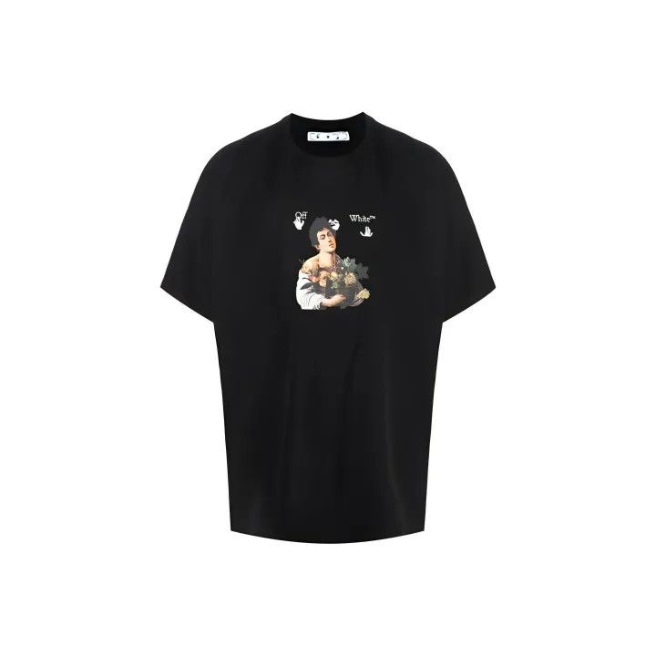 Off-White Off-White Black Graphic Short Sleeve T-Shirt 0079 Size US XS / EU 42 / 0 - 1 Thumbnail