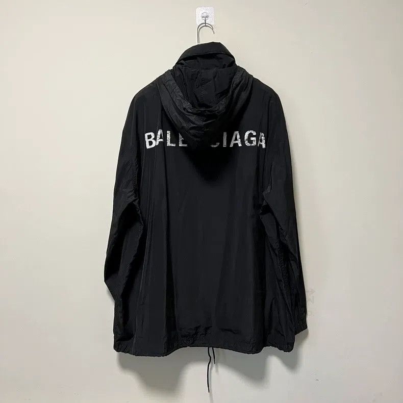Balenciaga Balenciaga Back Letter Logo Track Jacket Size US M / EU 48-50 / 2 - 2 Thumbnail