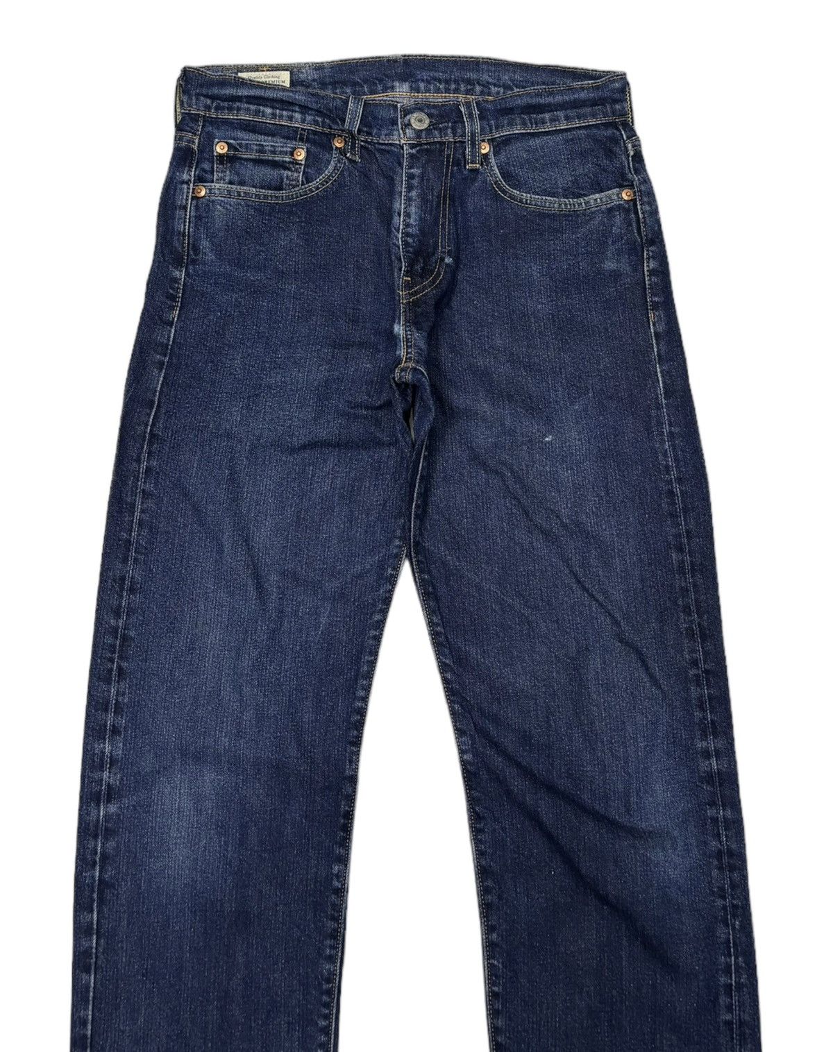 Levi's 🔥LEVIS 502 BIG E Y2K BLUE DISTRESSED DENIM JEANS Size US 29 - 5 Thumbnail