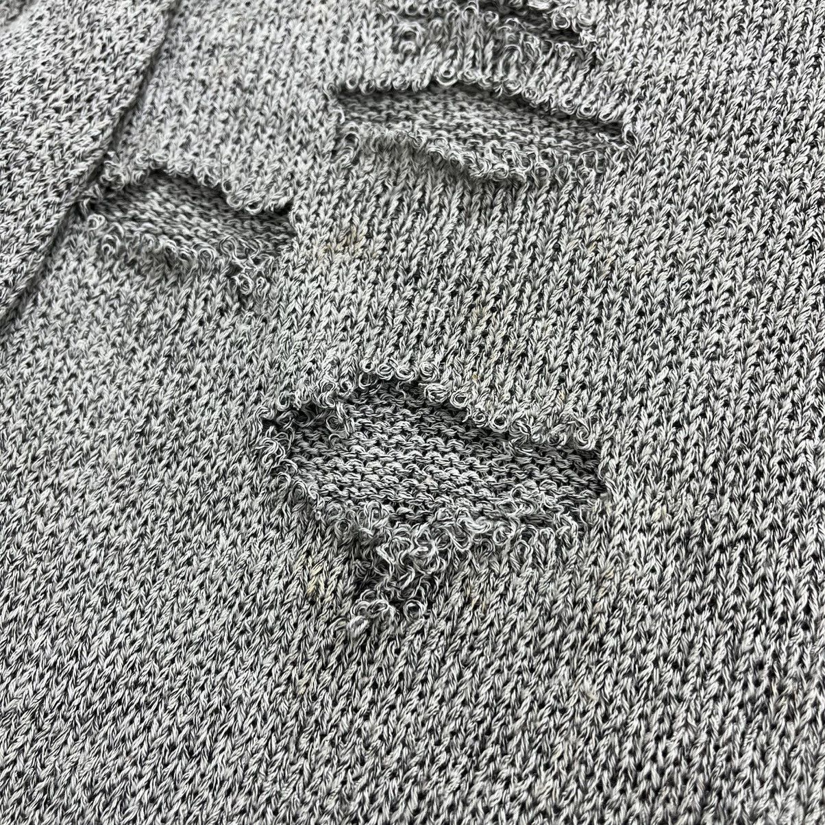 agnes b. Vintage Agnes b. Paris Distressed Knitted Balenciaga Style Size US S / EU 44-46 / 1 - 19 Thumbnail