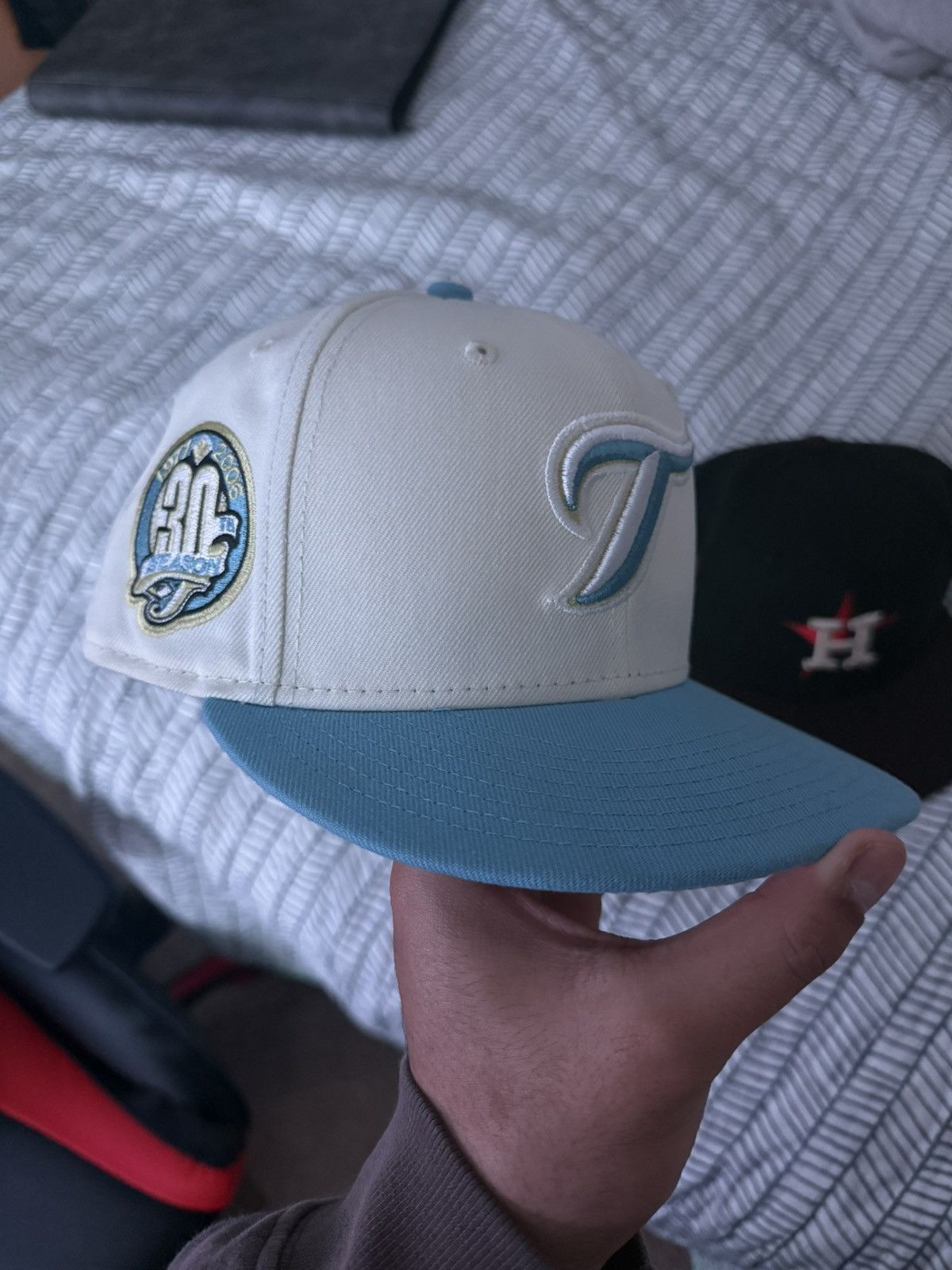 New Era New Era Fitted Hat Toronto Blue Jays Size ONE SIZE - 1 Thumbnail