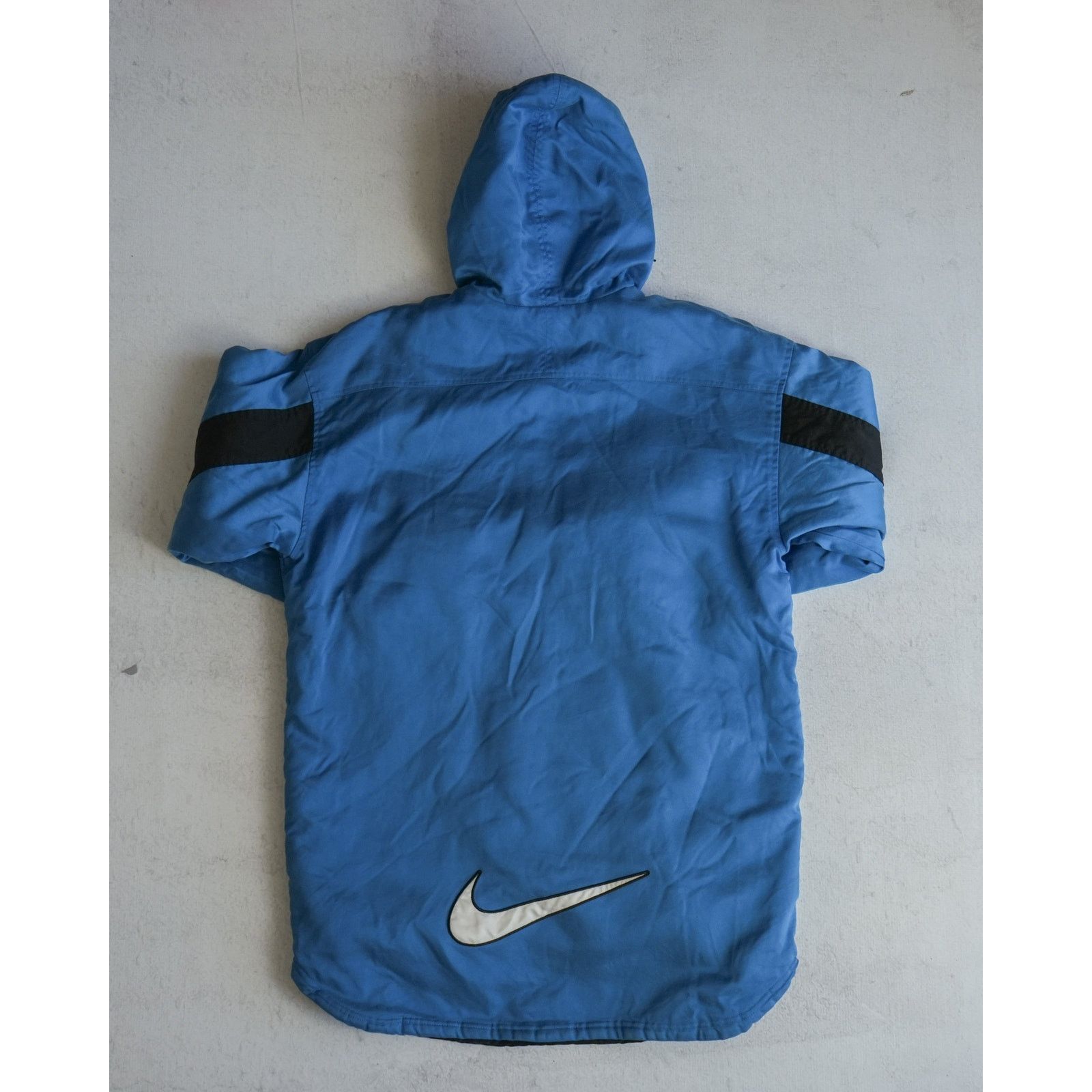 Nike Vintage 90s Nike Blue Regular Insulated Jacket - Men's 2XL Size US XXL / EU 58 / 5 - 2 Thumbnail