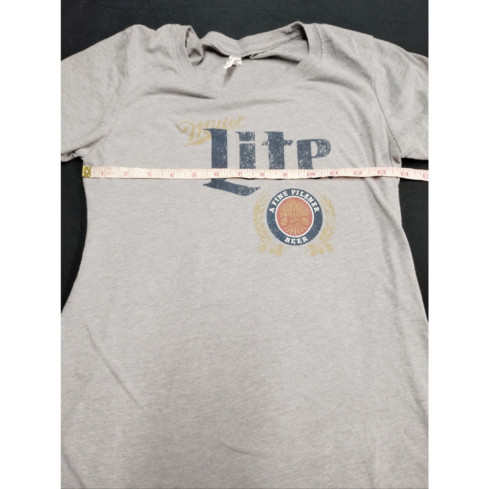 Next Level Apparel Next Level Apparel Light Gray Miller Lite Graphic Tee Size S / US 4 / IT 40 - 5 Thumbnail