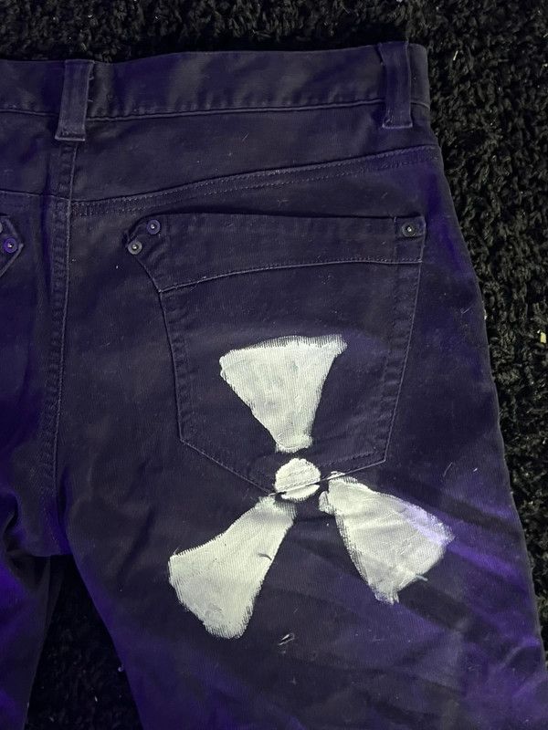 Japanese Brand Goth Punk Opium Custom Doom Pants Oversize Baggy Streetwear Size US 36 / EU 52 - 5 Thumbnail
