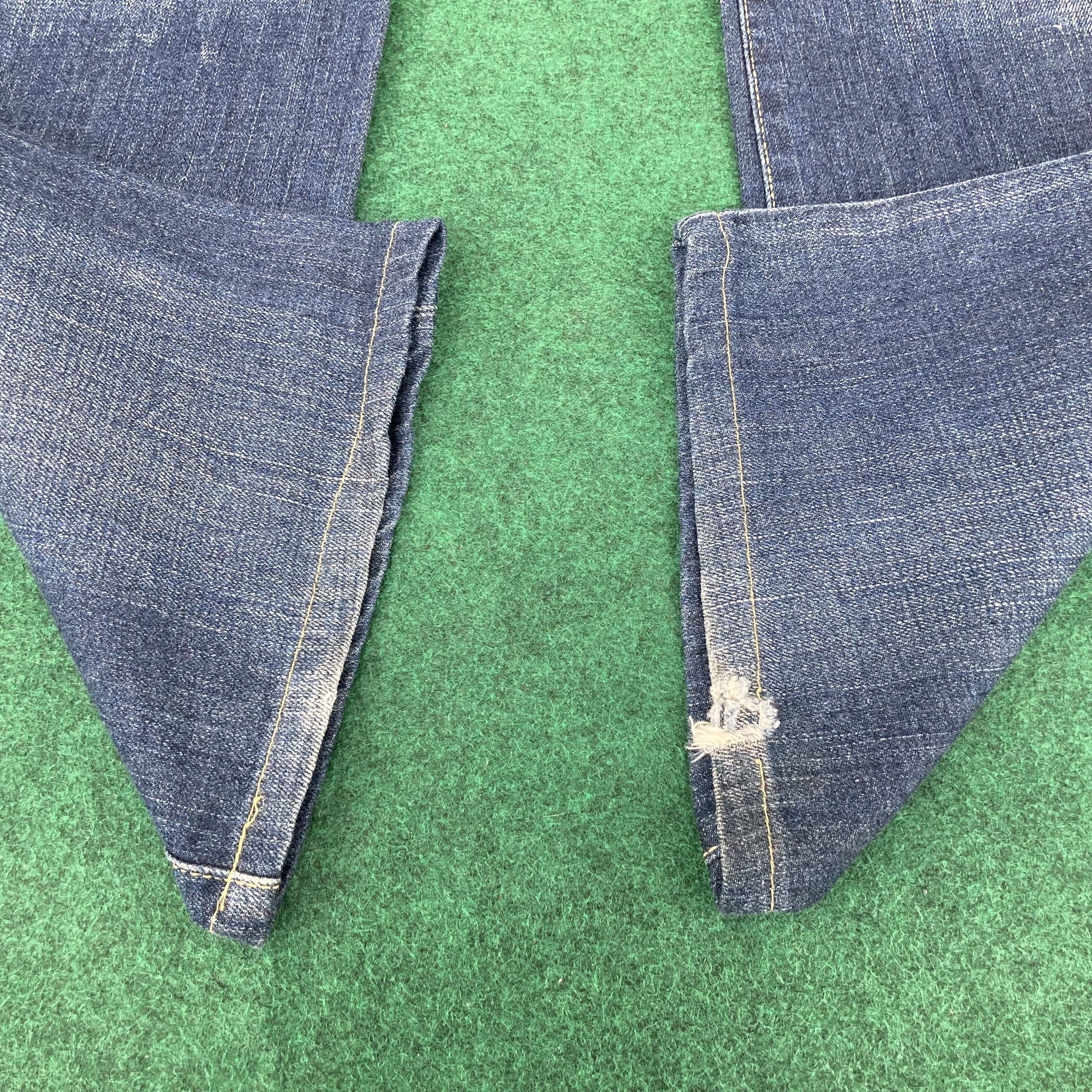 Levi's Vtg Levis 517 Denim Bootcut Flared Jeans Size US 31 - 7 Thumbnail