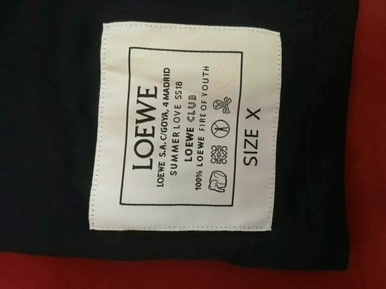 Loewe LOEWE Short-sleeved men's T-shirt Size US XL / EU 56 / 4 - 6 Thumbnail