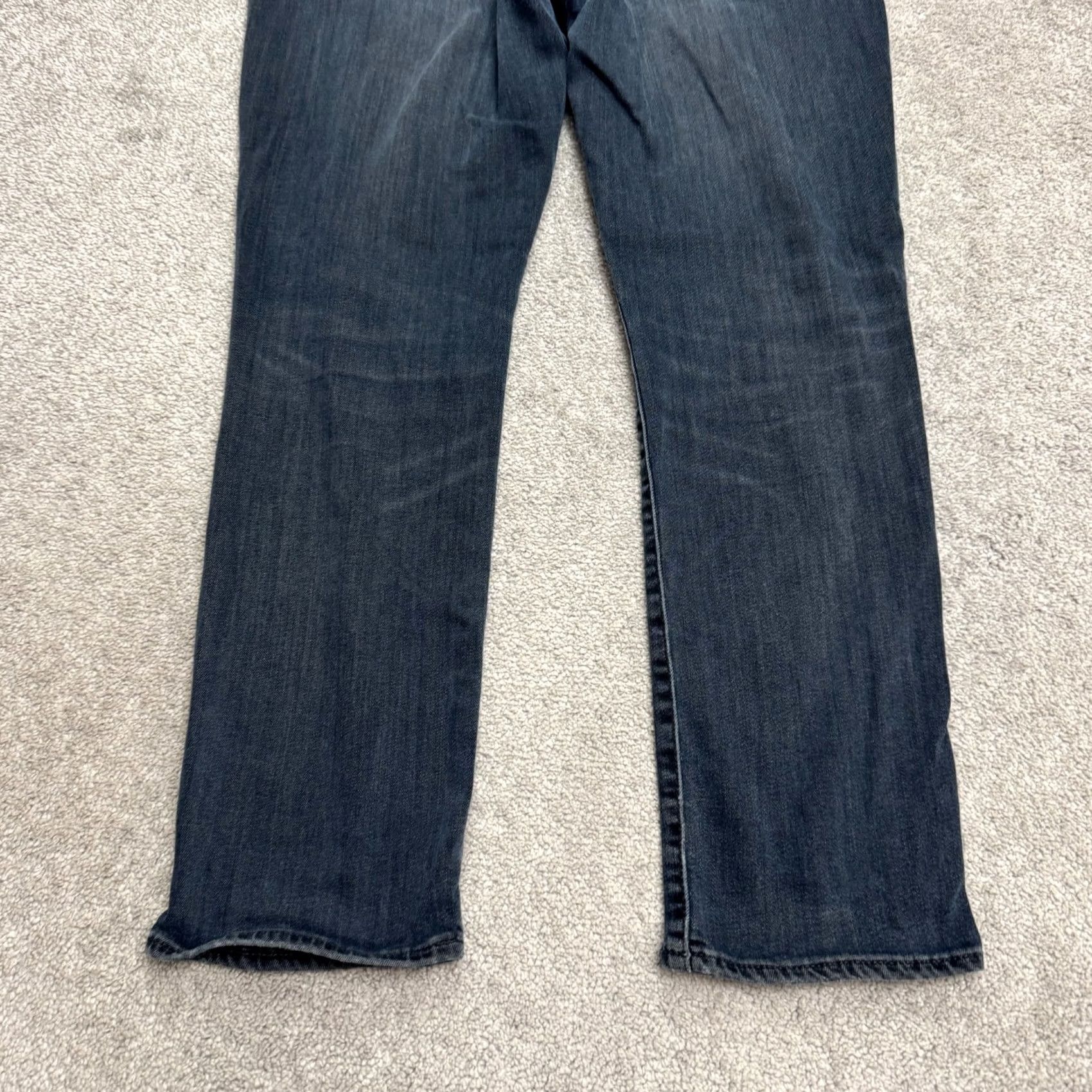 Levi's Levi's 511 Jeans Mens 36x29 Slim Fit Dark Wash Distressed Cotton Size US 36 / EU 52 - 4 Thumbnail