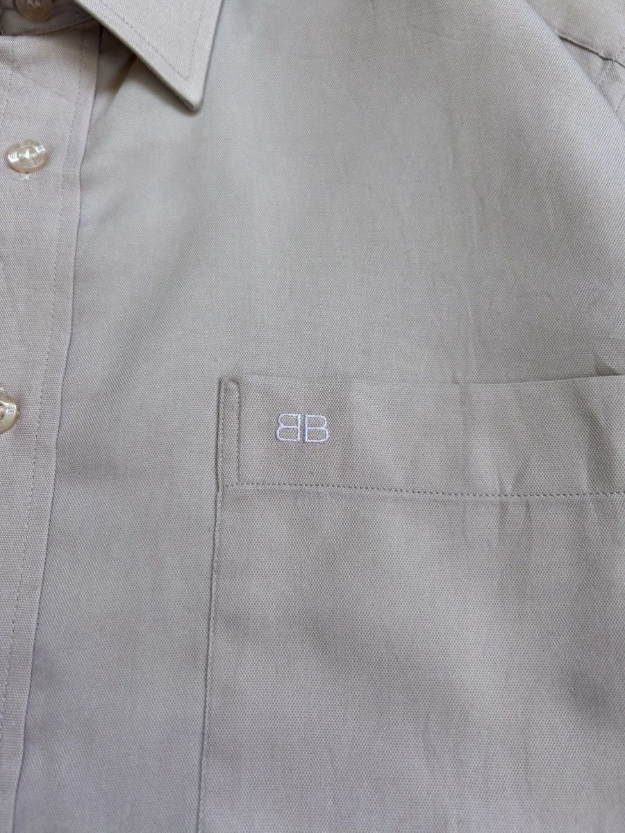 Balenciaga Vintage 90s Balenciaga Long Sleeve Button up Shirt Size L Size US L / EU 52-54 / 3 - 2 Thumbnail